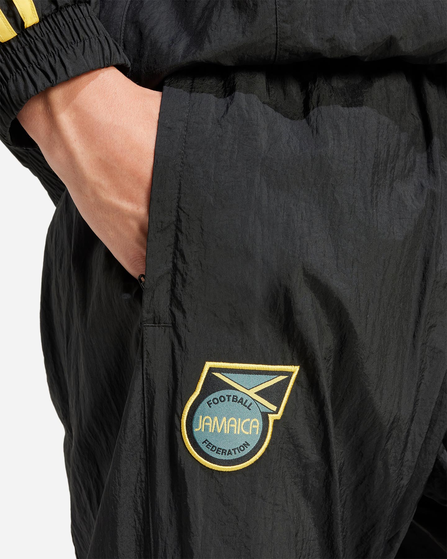 Abbigliamento calcio ufficiale ADIDAS JAMAICA 24-25 OG M - Nero - 4 | Cisalfa Sport