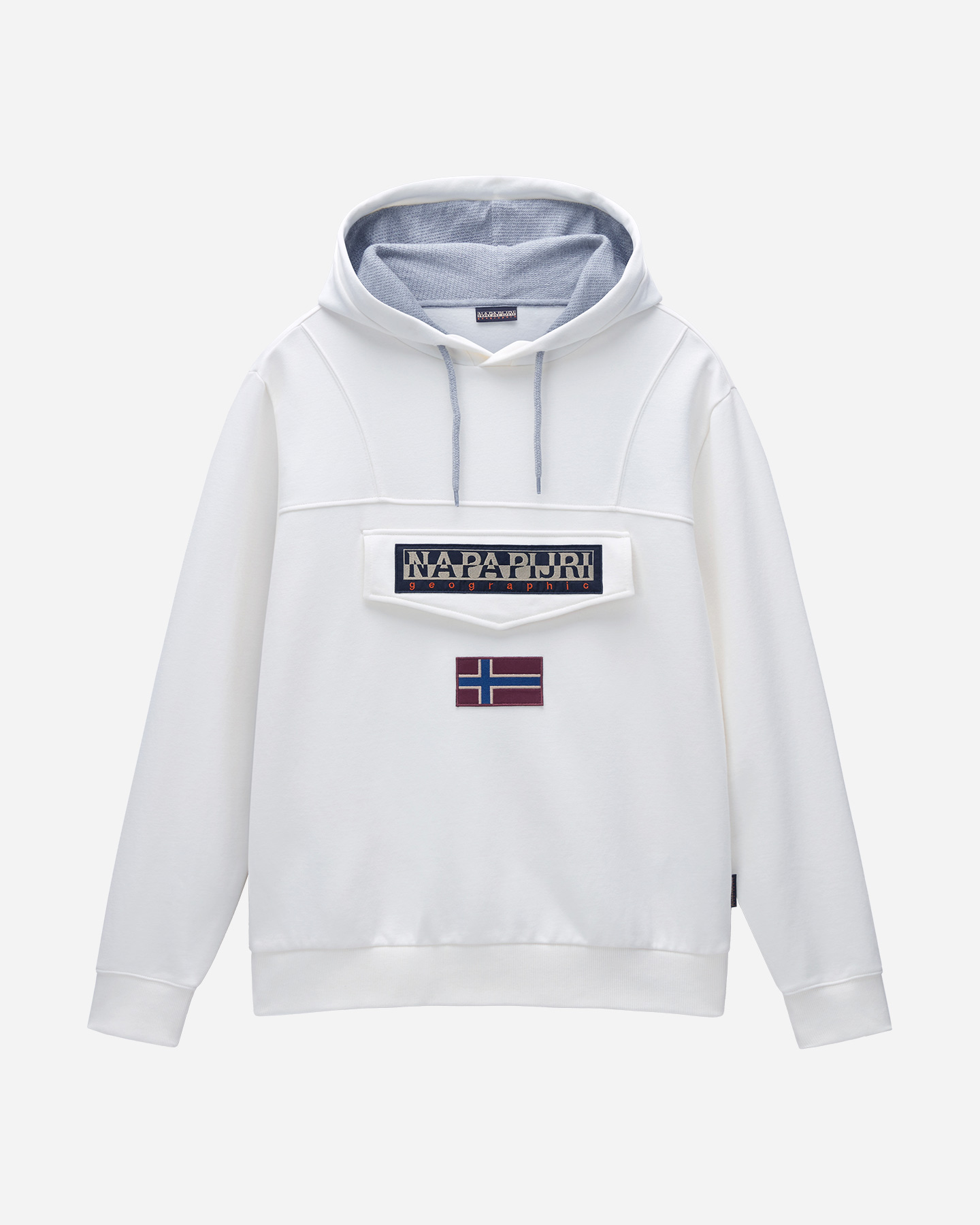 Felpa NAPAPIJRI BURGEE M - Bianco - 0 | Cisalfa Sport