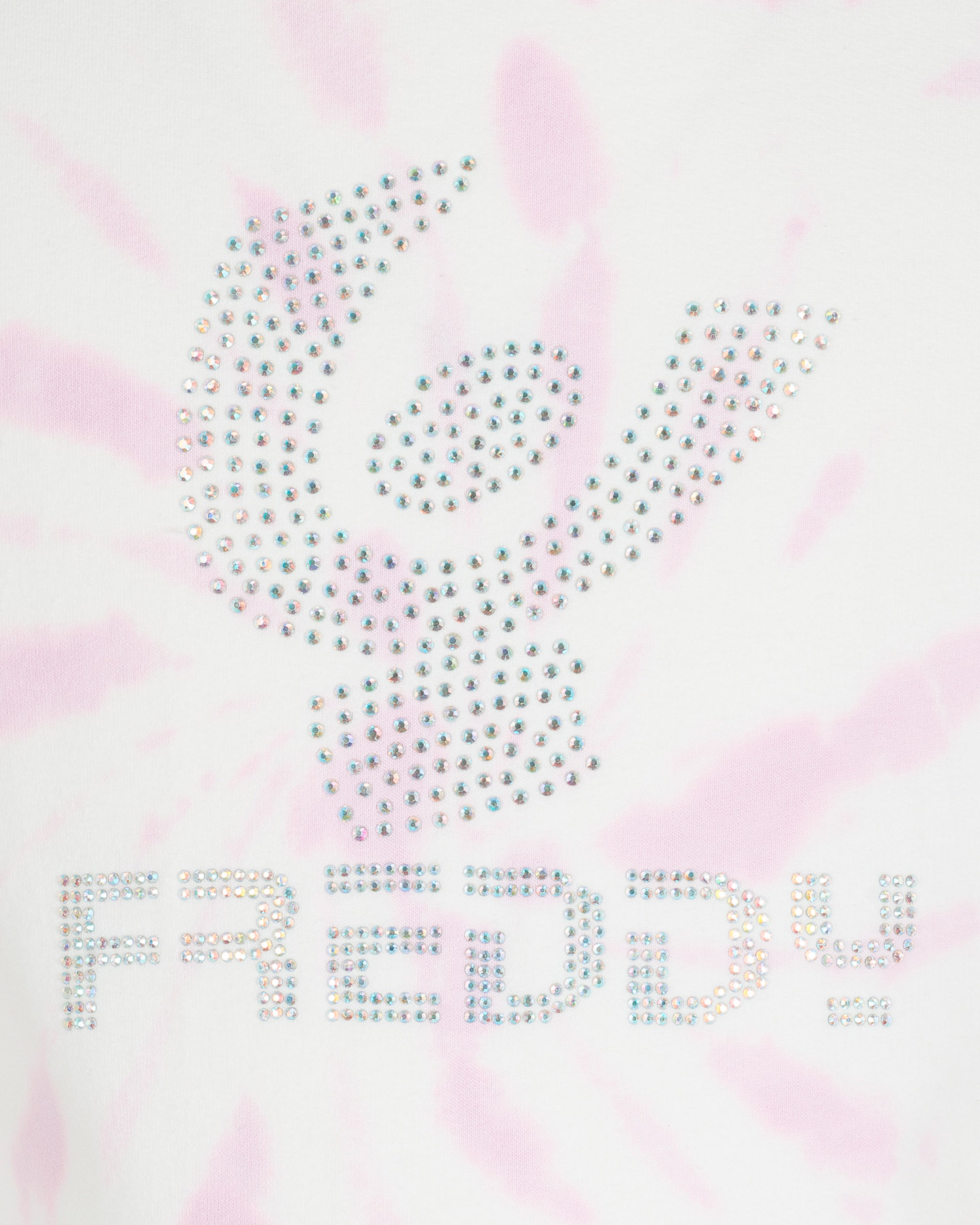 Felpa FREDDY TYE DYE JR - Rosa - 2 | Cisalfa Sport