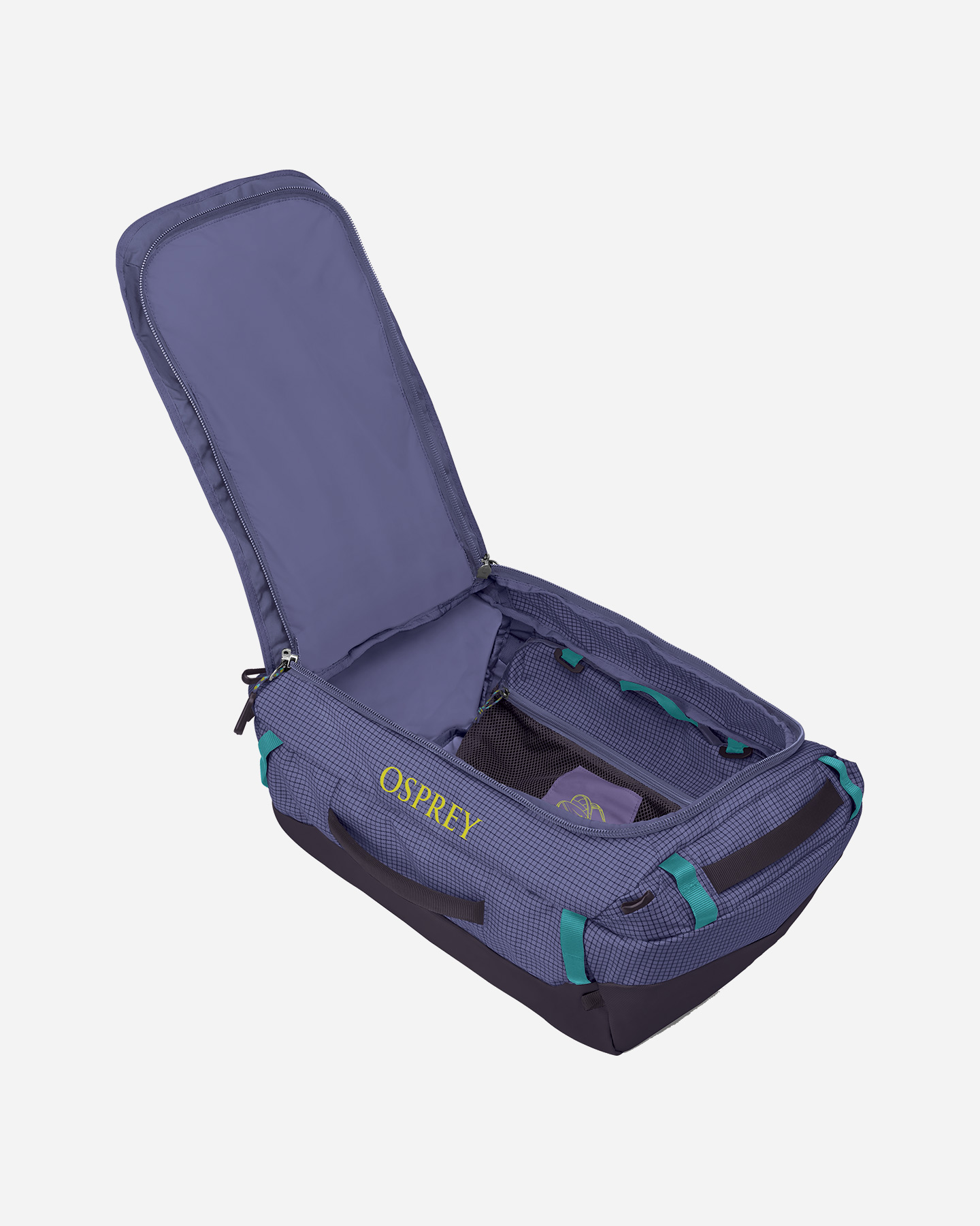 Borsa OSPREY TRANSPORTER DUFFERL 40  - Viola - 3 | Cisalfa Sport