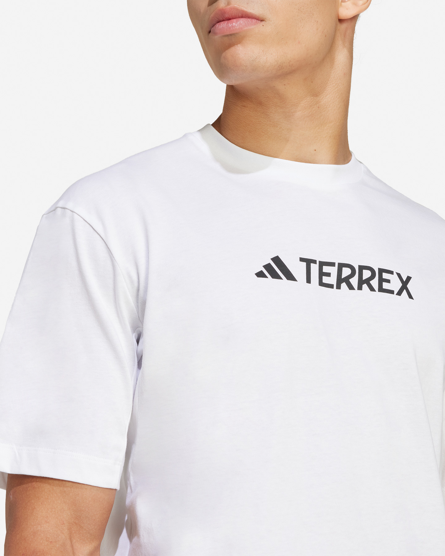 T-shirt ADIDAS TX LOGO M - Bianco - 4 | Cisalfa Sport