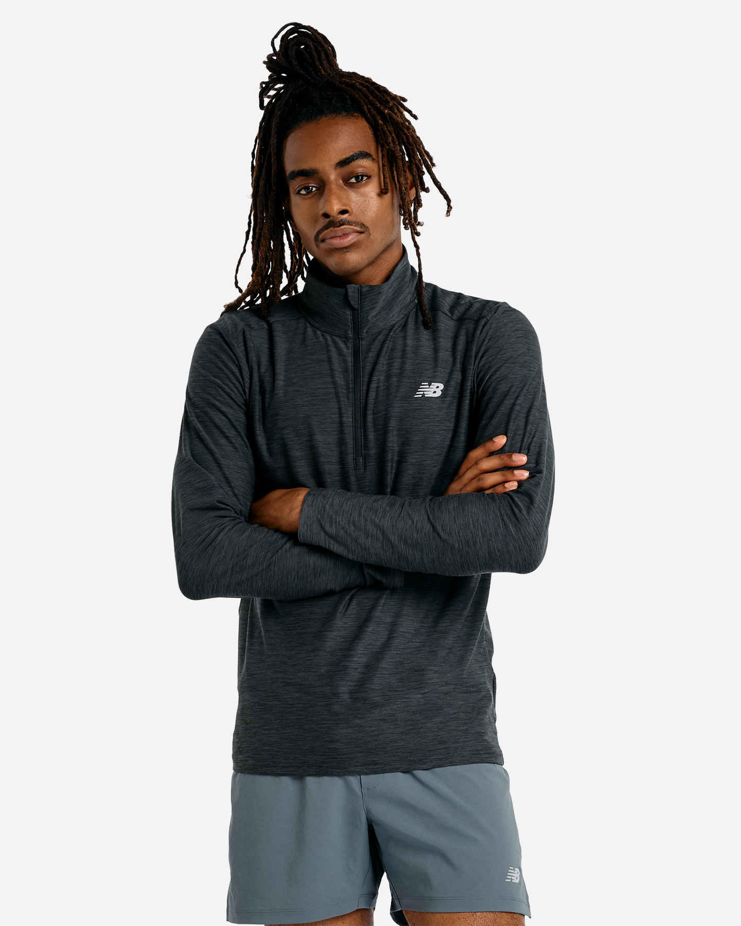 Maglia running NEW BALANCE SPACE M - Nero - 0 | Cisalfa Sport