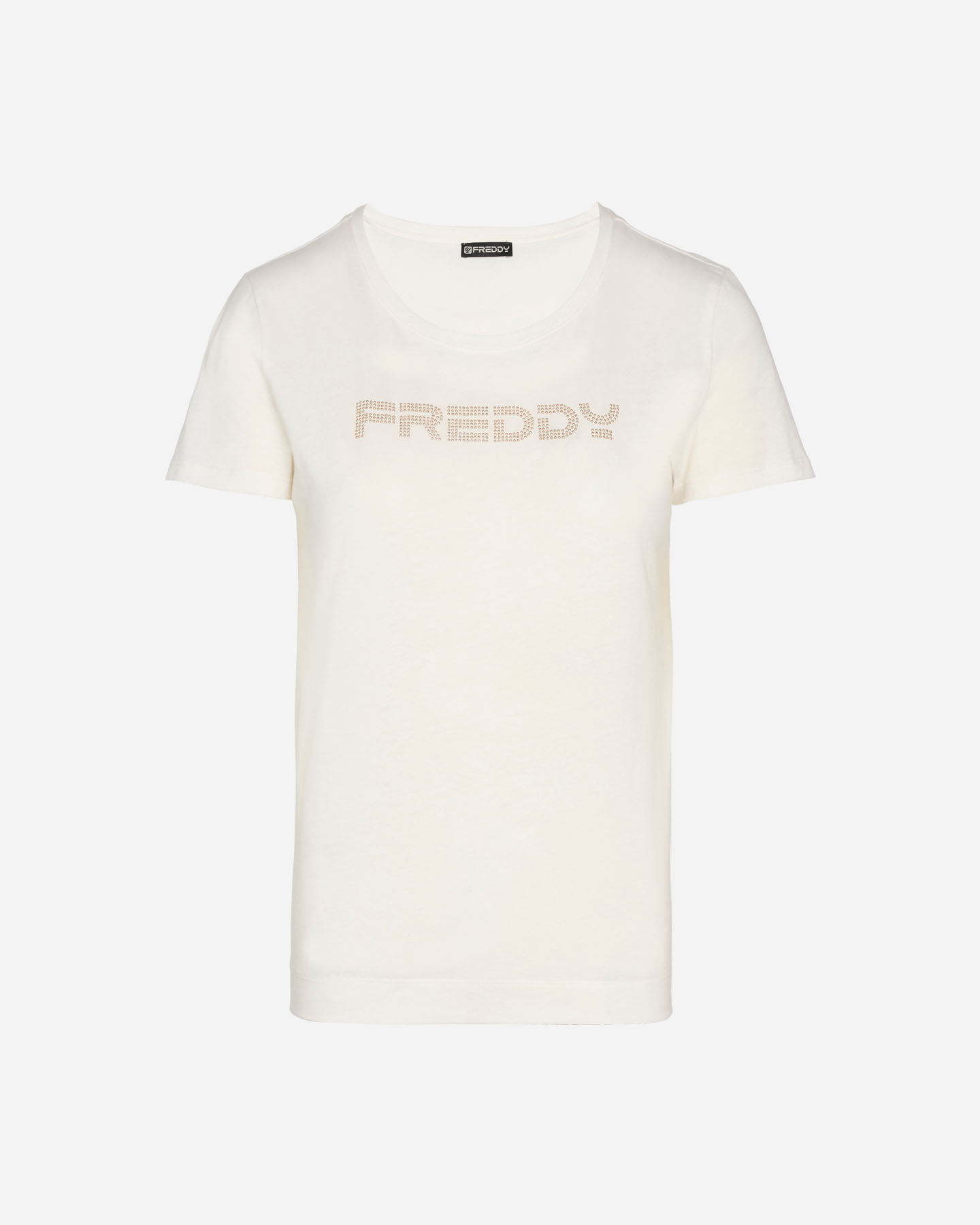 Freddy Big Logo W - T-shirt - Donna - Bianco