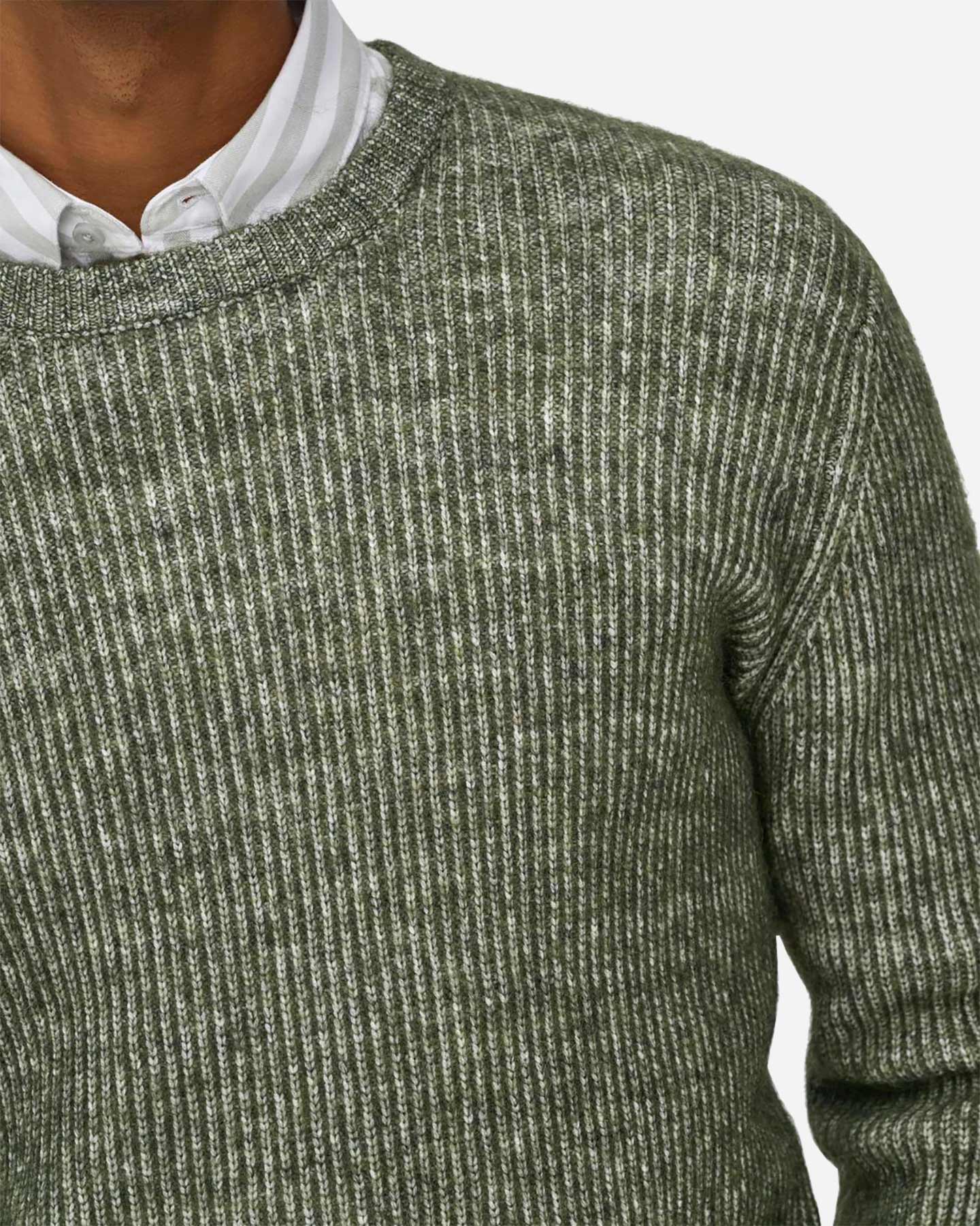 Maglione ONLY & SONS TEGAN M - Verde - 5 | Cisalfa Sport