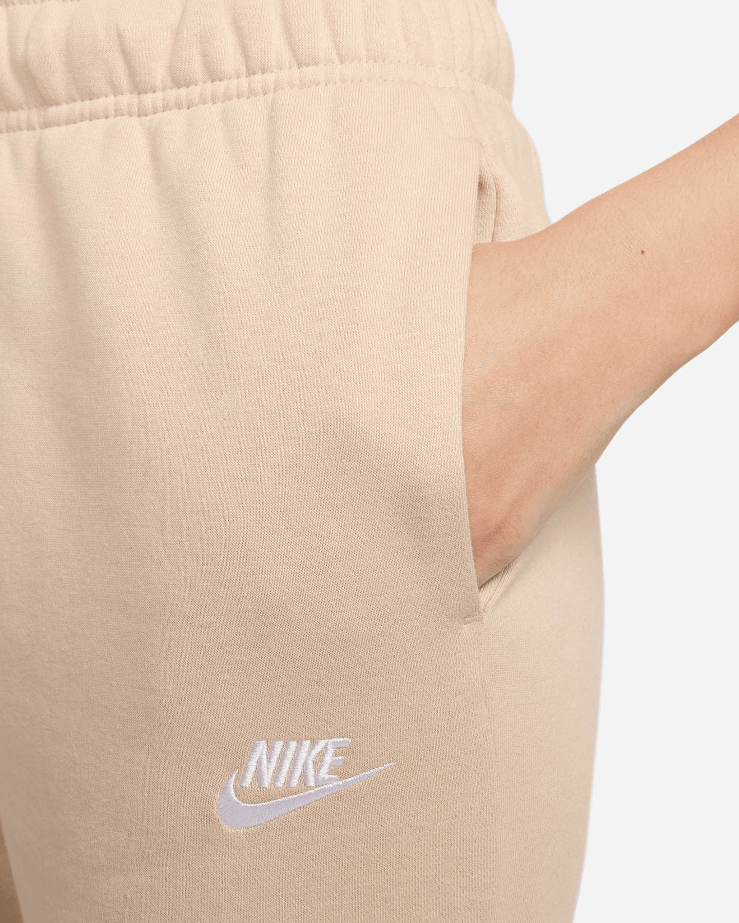 Pantalone NIKE CLUB W - Beige - 3 | Cisalfa Sport