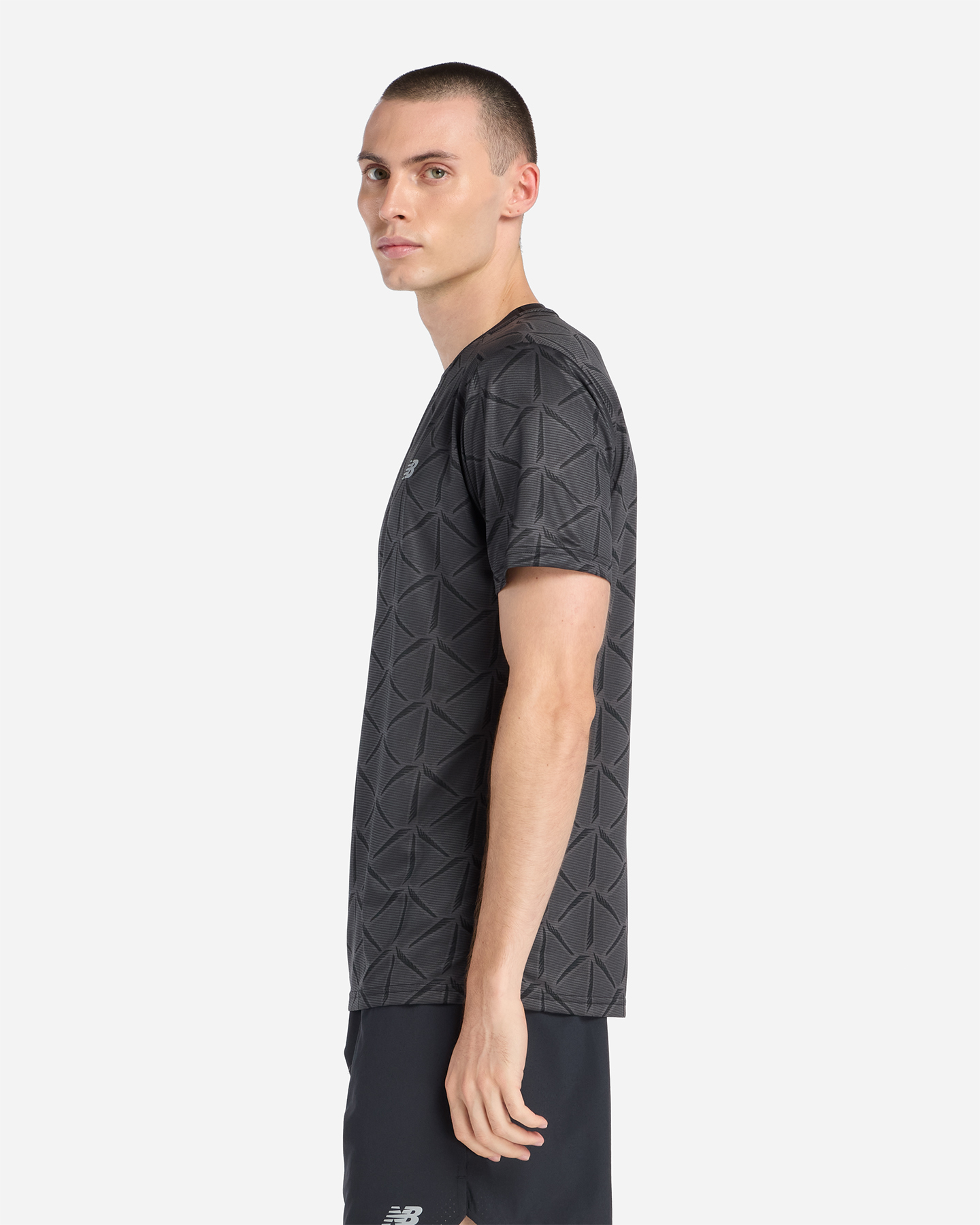 T-shirt running NEW BALANCE SPORT ESSENTIAL M - Nero - 1 | Cisalfa Sport