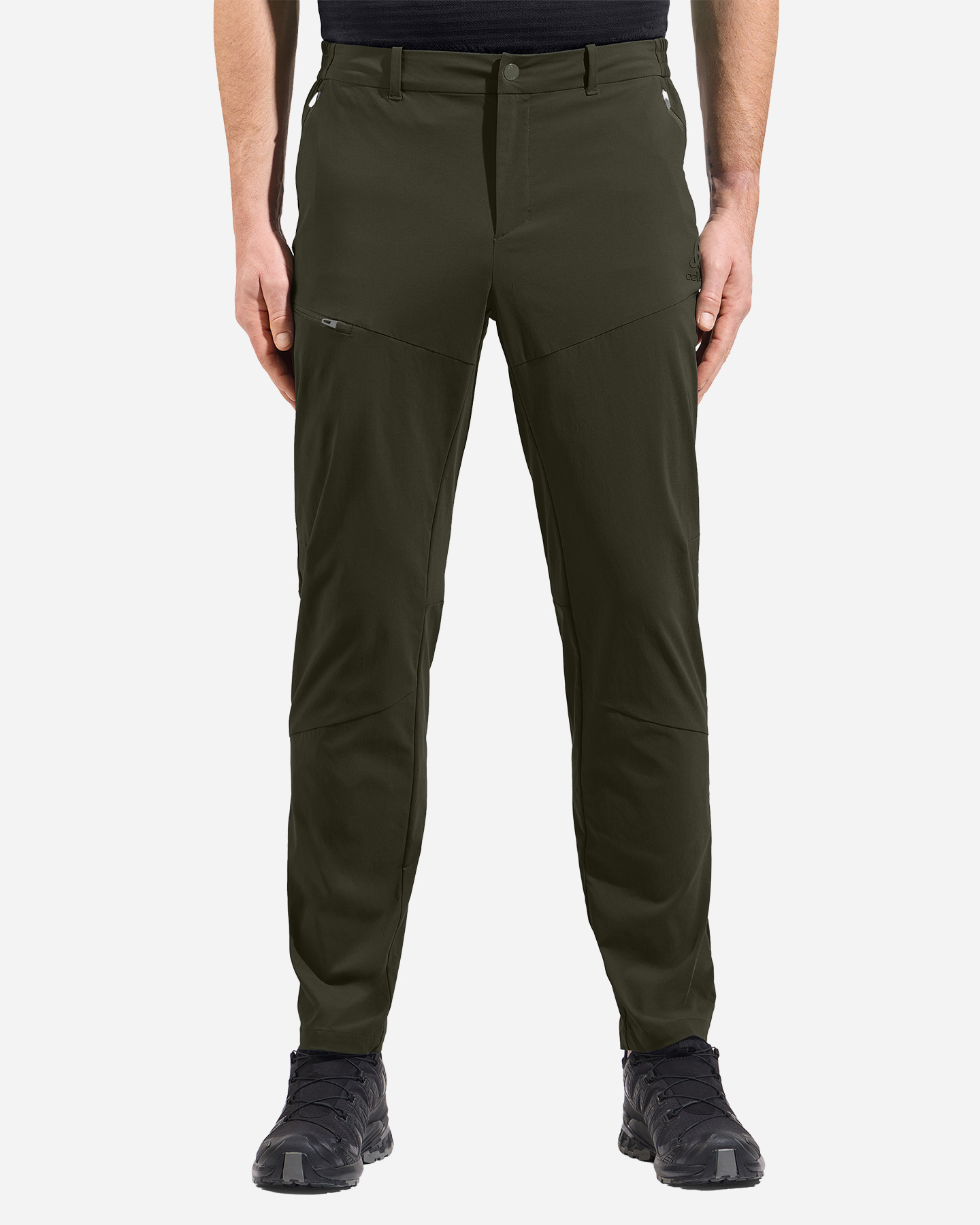 Pantalone outdoor ODLO ASCENT LIGHT M - Verde - 2 | Cisalfa Sport