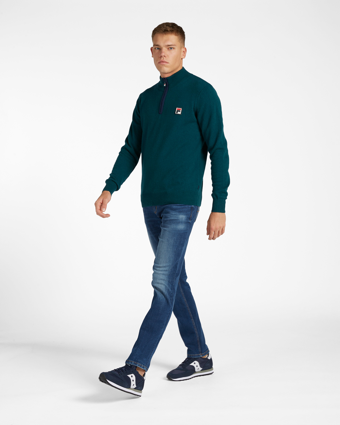 Maglione FILA HALF ZIP MERINOS M - 9 | Cisalfa Sport