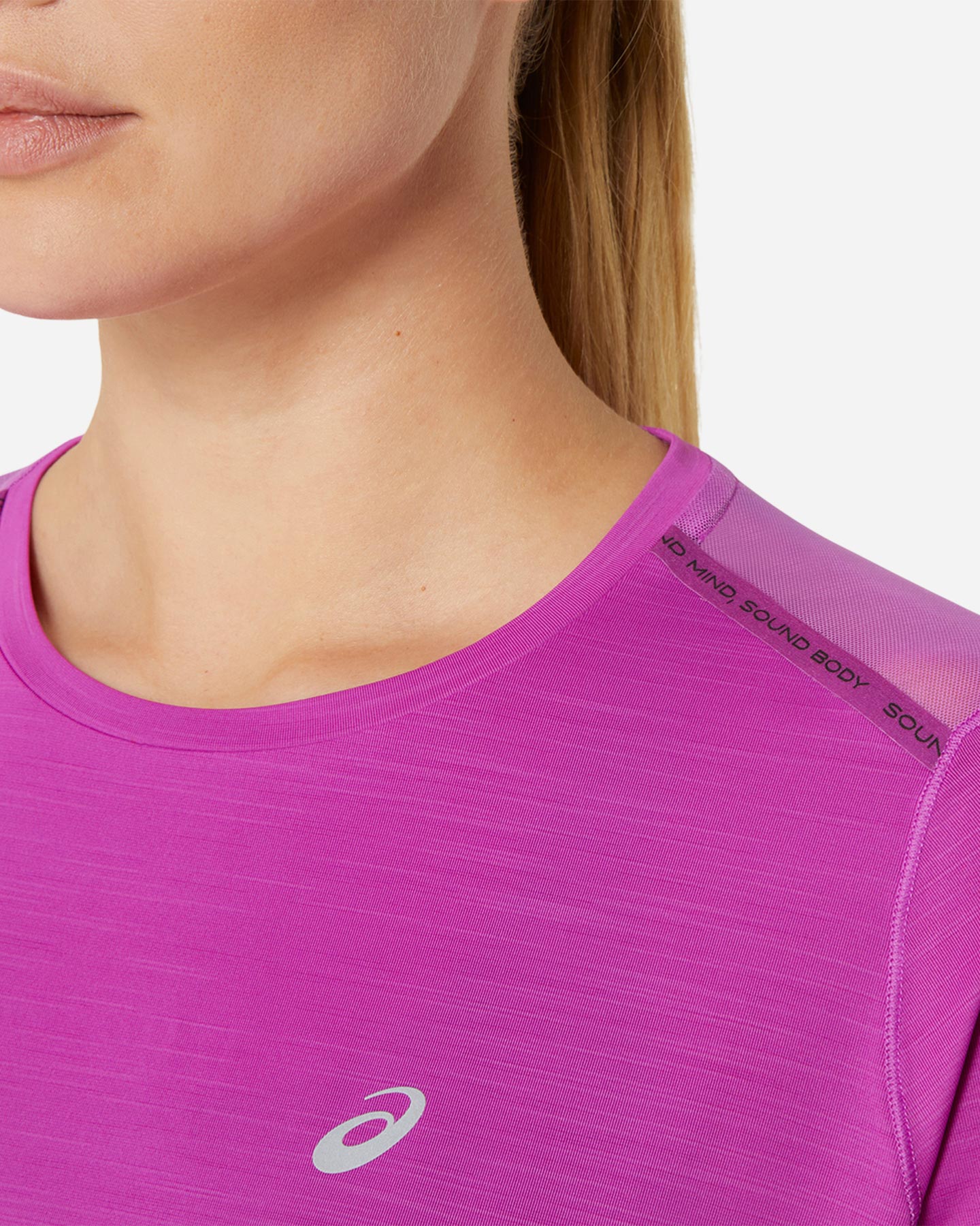 T-shirt running ASICS ROAD W - Rosso - 5 | Cisalfa Sport