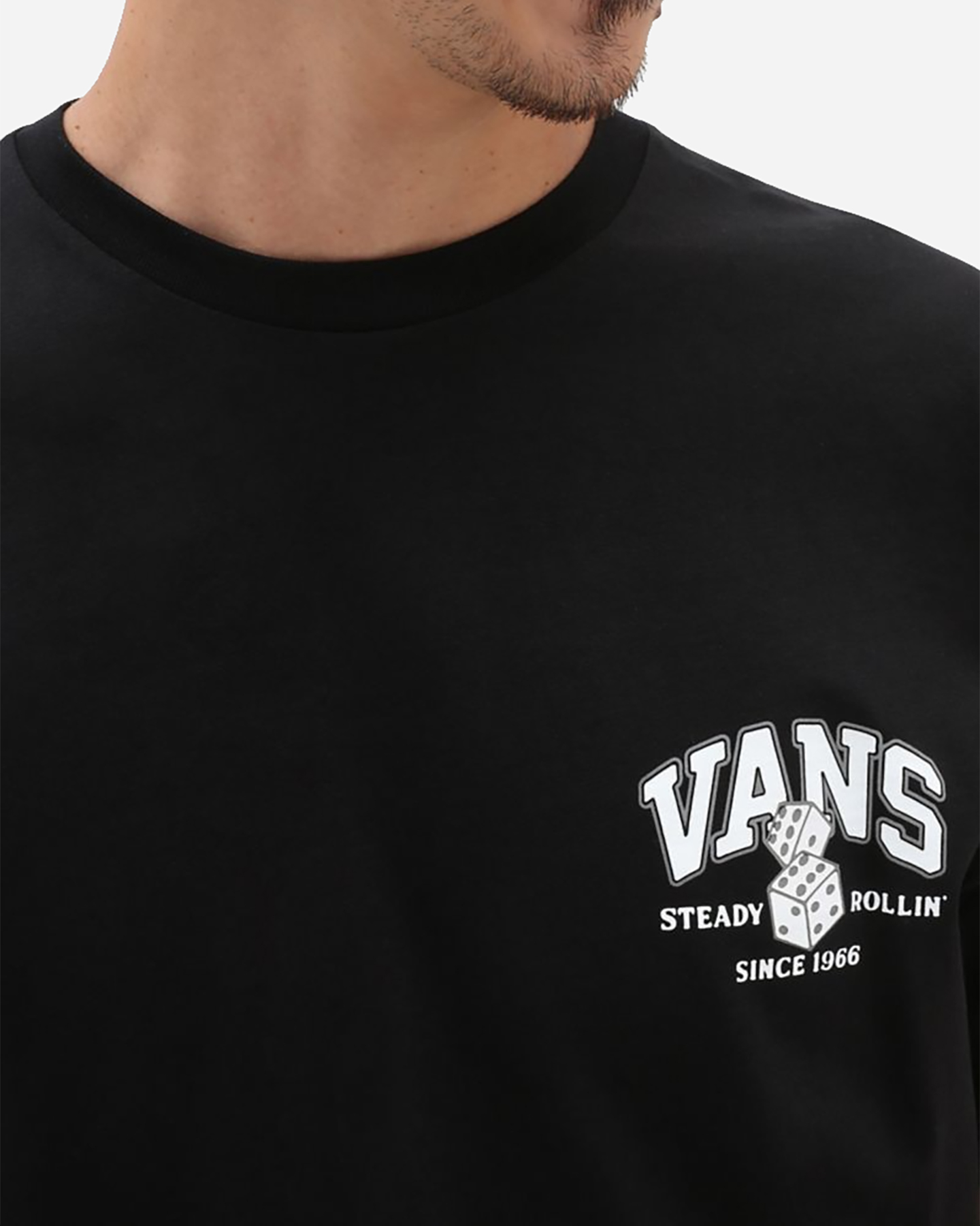 T-shirt VANS STEADY ROLLIN M - Nero - 3 | Cisalfa Sport