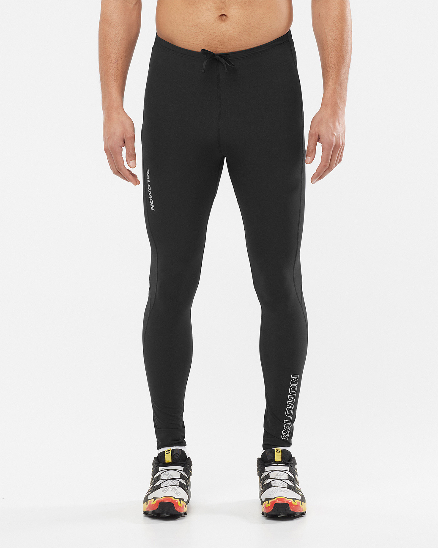 Fuseaux running SALOMON SENSE AERO M - Nero - 2 | Cisalfa Sport