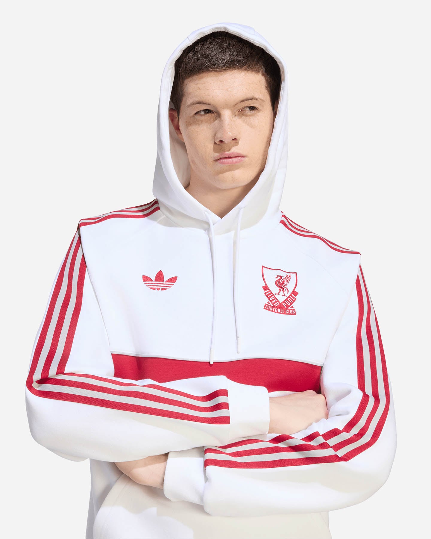Felpa ADIDAS LIVERPOOL FC ORIGINALS M - Bianco - 4 | Cisalfa Sport