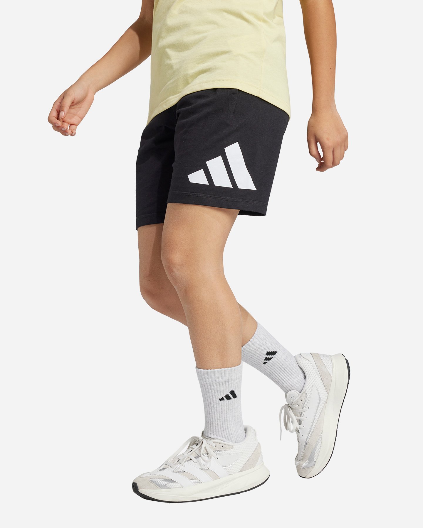 Pantaloncini ADIDAS BIG LOGO JR - Nero - 0 | Cisalfa Sport
