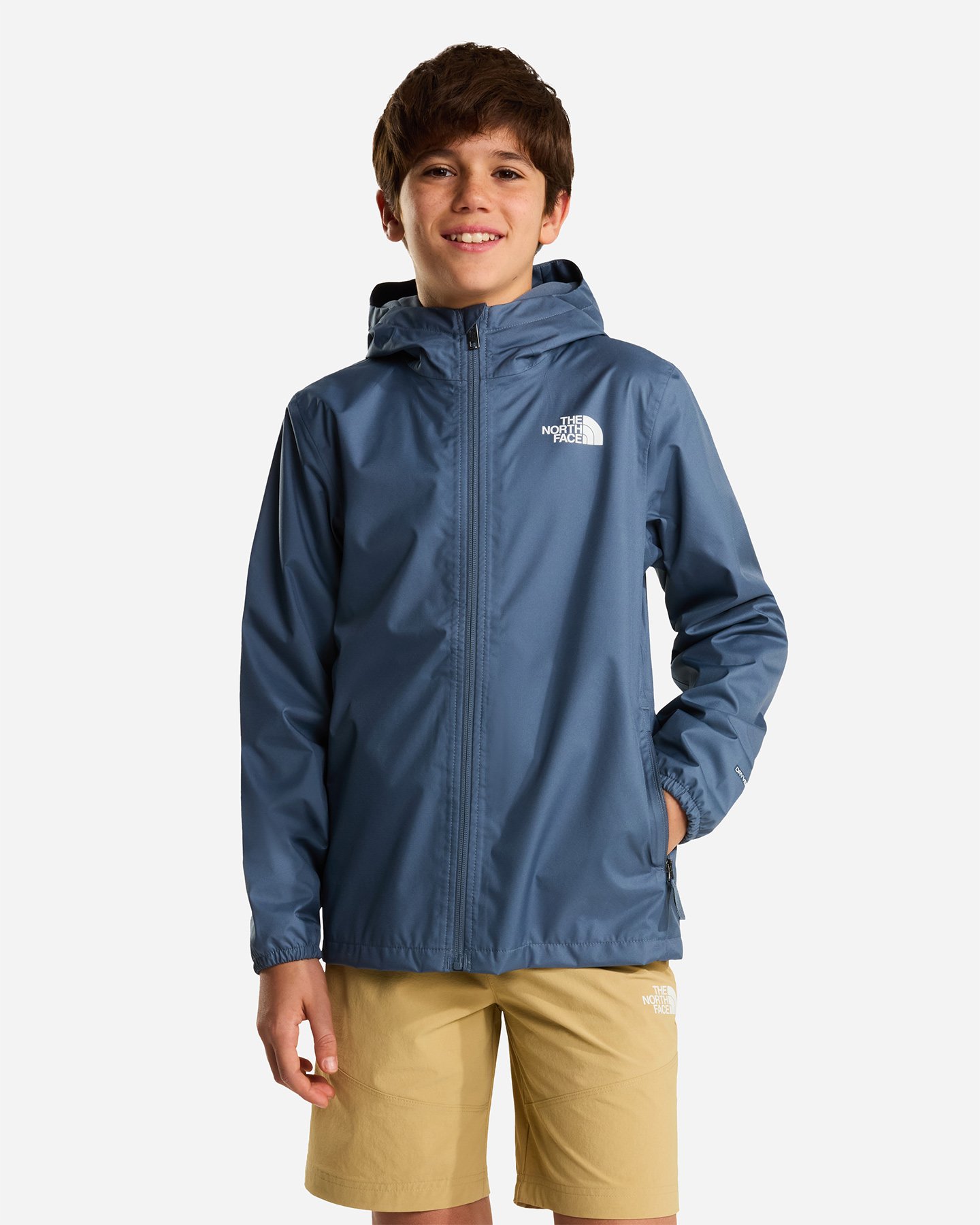 Giubbotto THE NORTH FACE ZIPLINE RAIN JR - Grigio - 2 | Cisalfa Sport