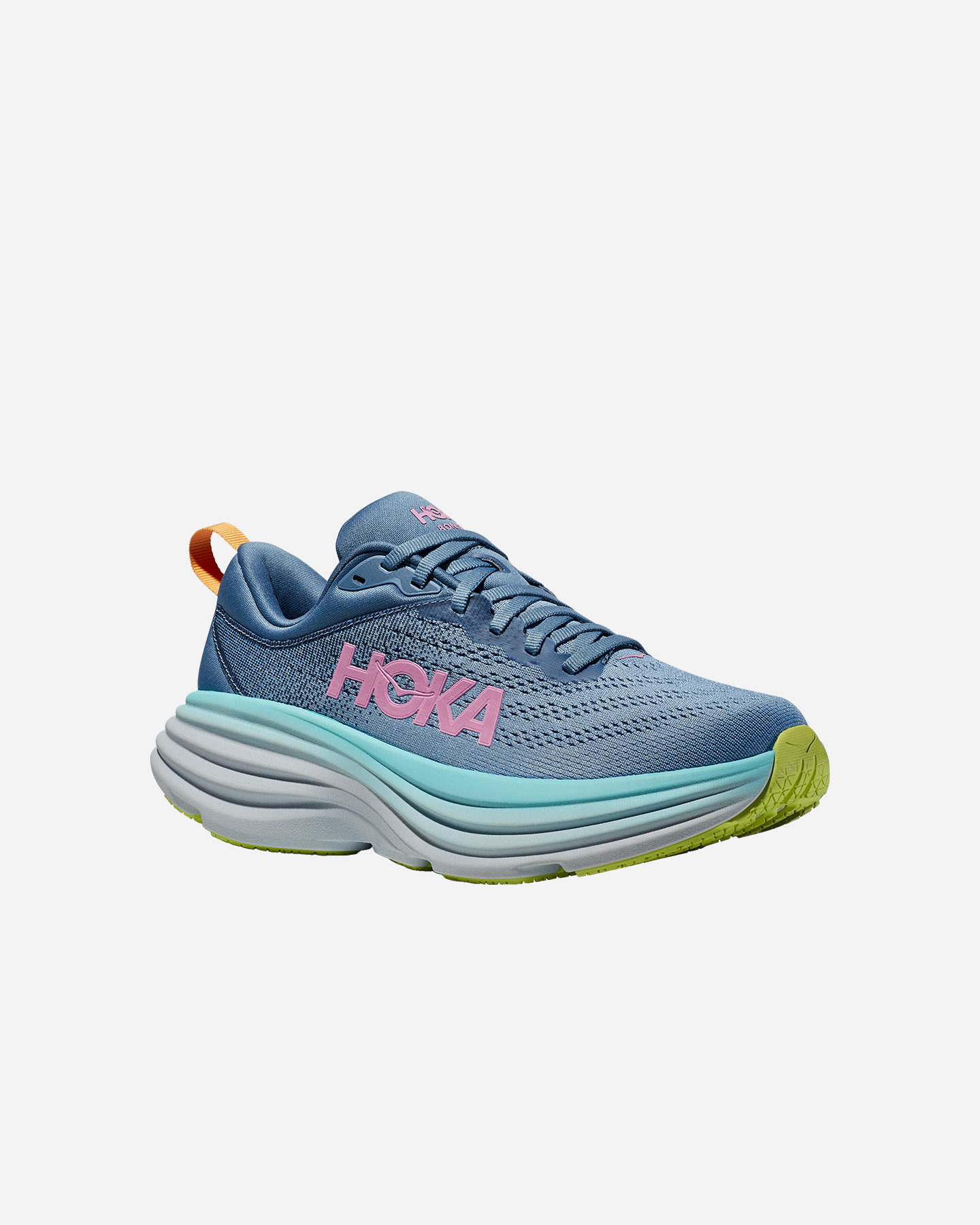 Scarpe running HOKA BONDI 8 CALZATA LARGA W - Azzurro - 1 | Cisalfa Sport