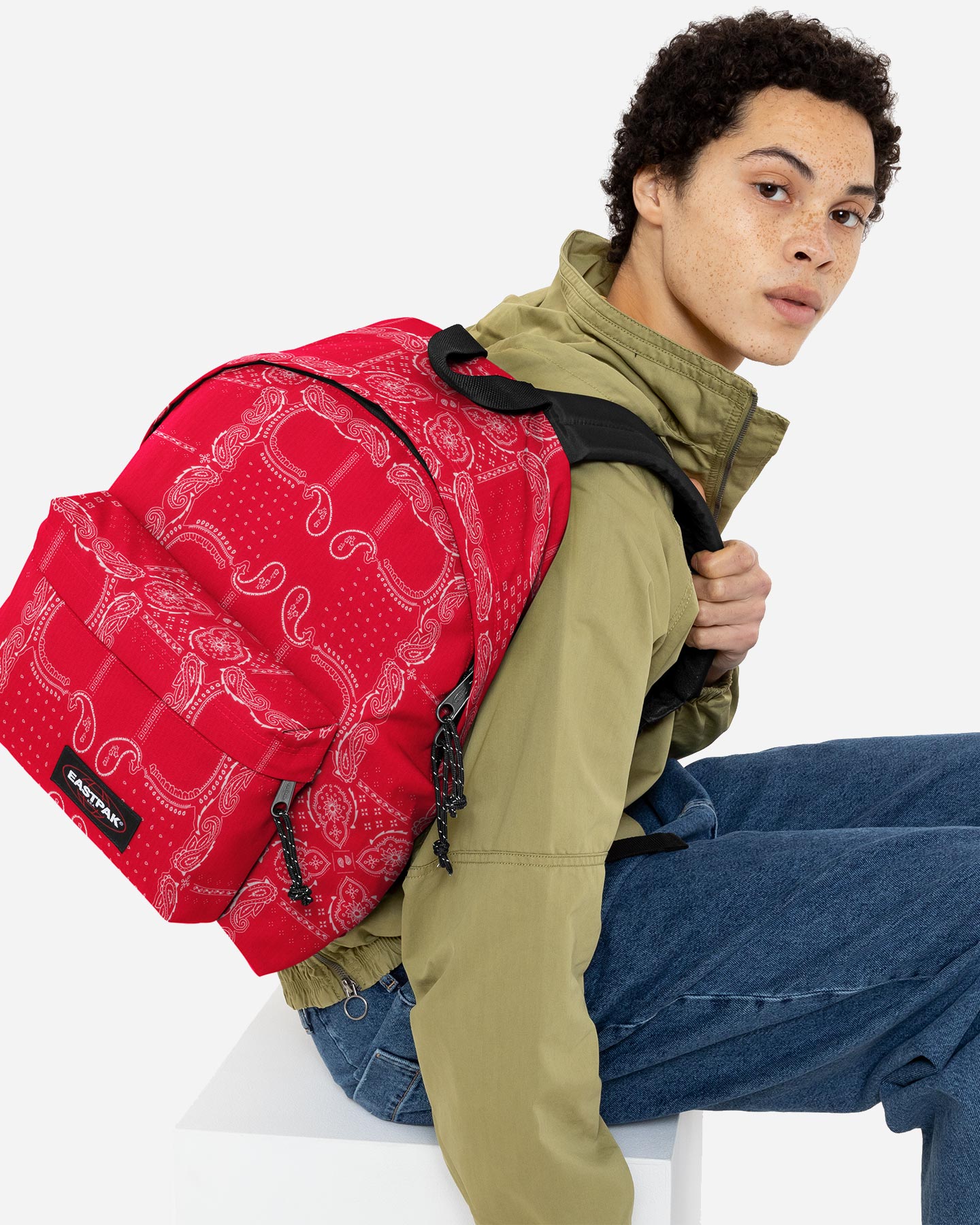 Zaino EASTPAK PADDED PAK'R URBANDANA  - Rosso - 5 | Cisalfa Sport