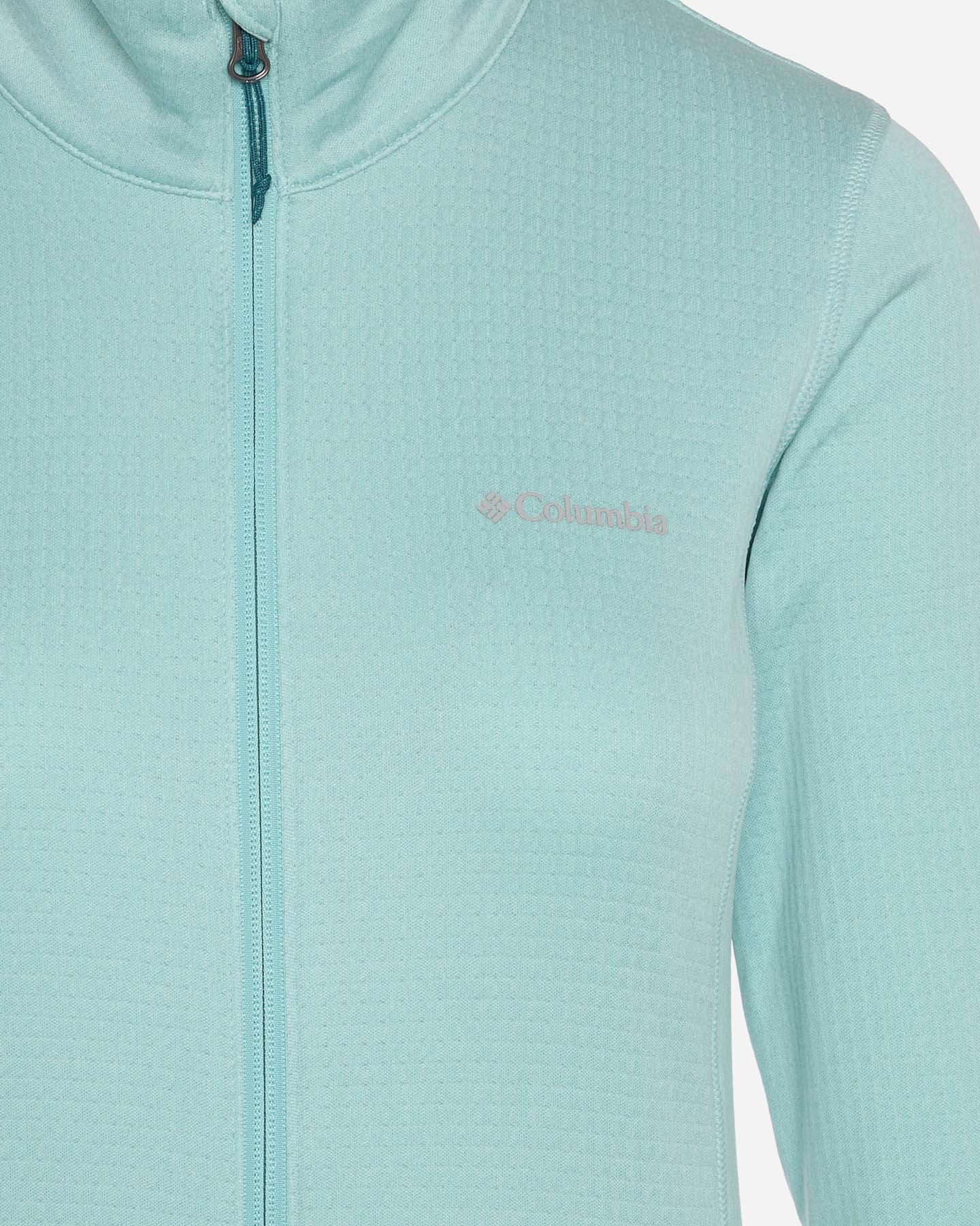 Pile COLUMBIA PARK VIEW GRID W - Azzurro - 2 | Cisalfa Sport