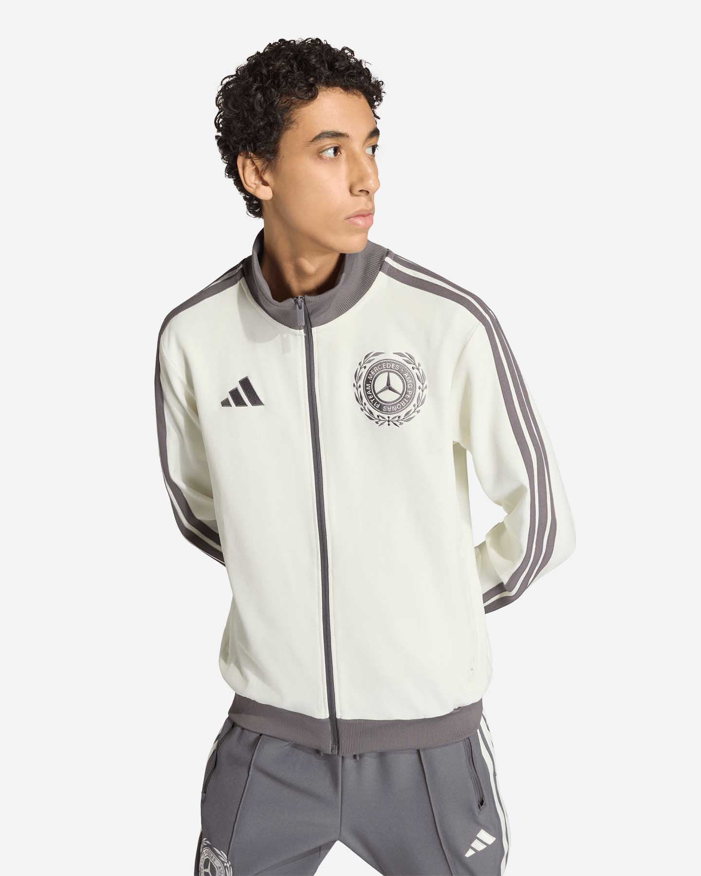 Felpa ADIDAS MERCEDES AMG PETRONAS FORMULA 1 TEAM M - Beige - 5 | Cisalfa Sport