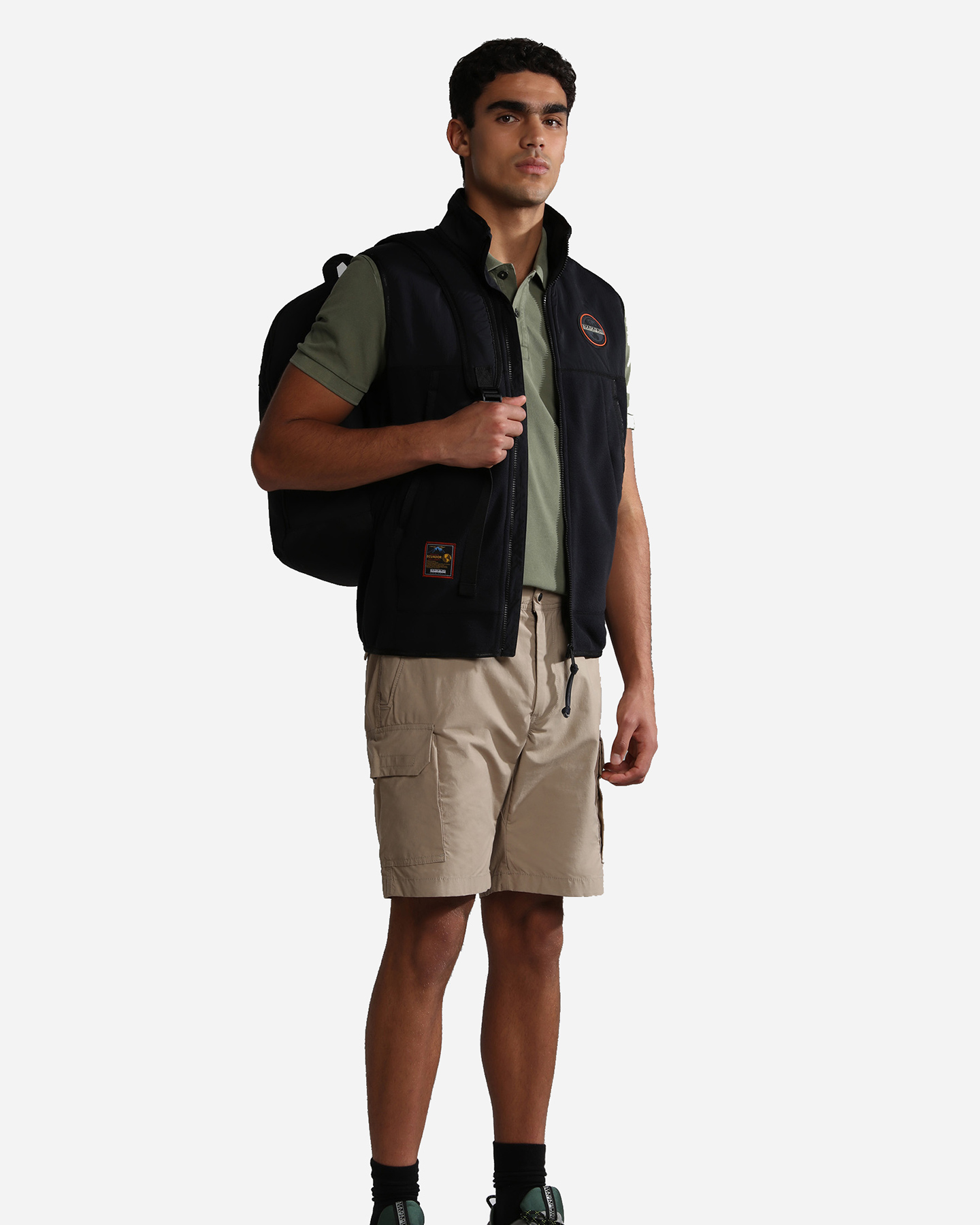 Polo NAPAPIJRI ELBAS 4 M - Verde - 2 | Cisalfa Sport