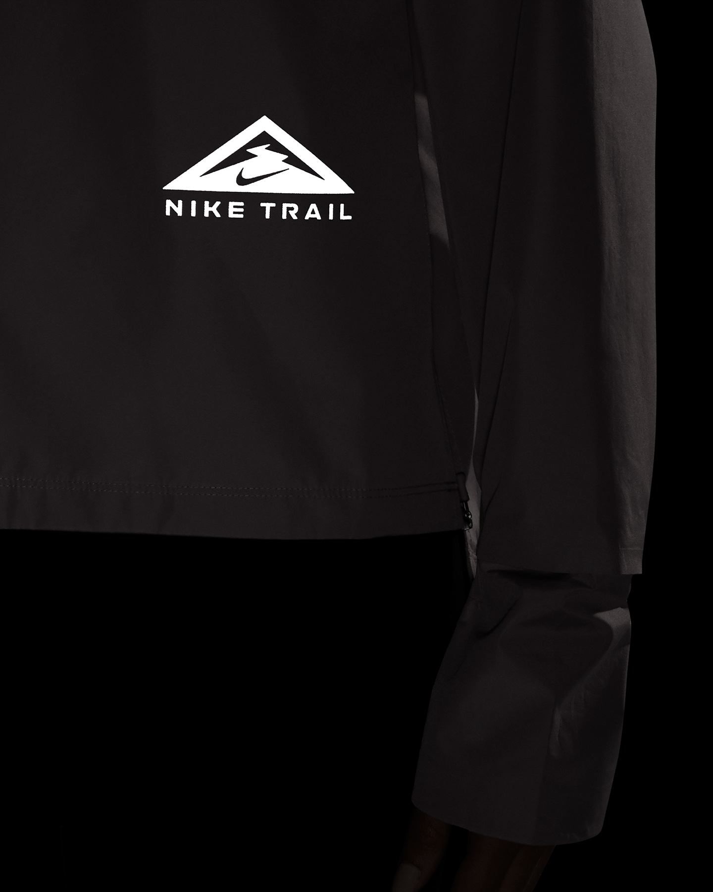 Giacca running NIKE TRAIL GORETEX W - Nero - 4 | Cisalfa Sport