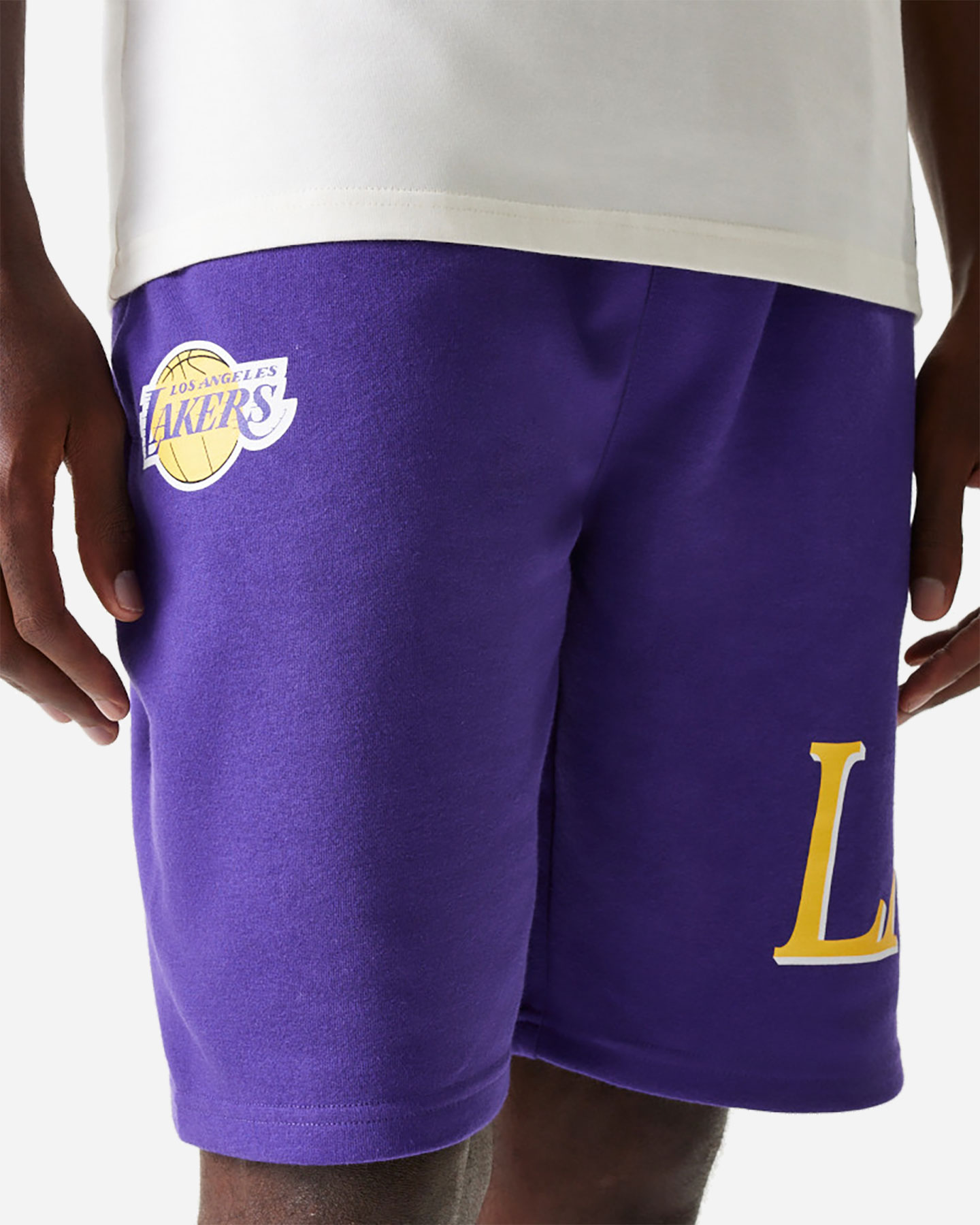 Pantaloncini basket NEW ERA GRAPHIC LAKERS M - Viola - 3 | Cisalfa Sport