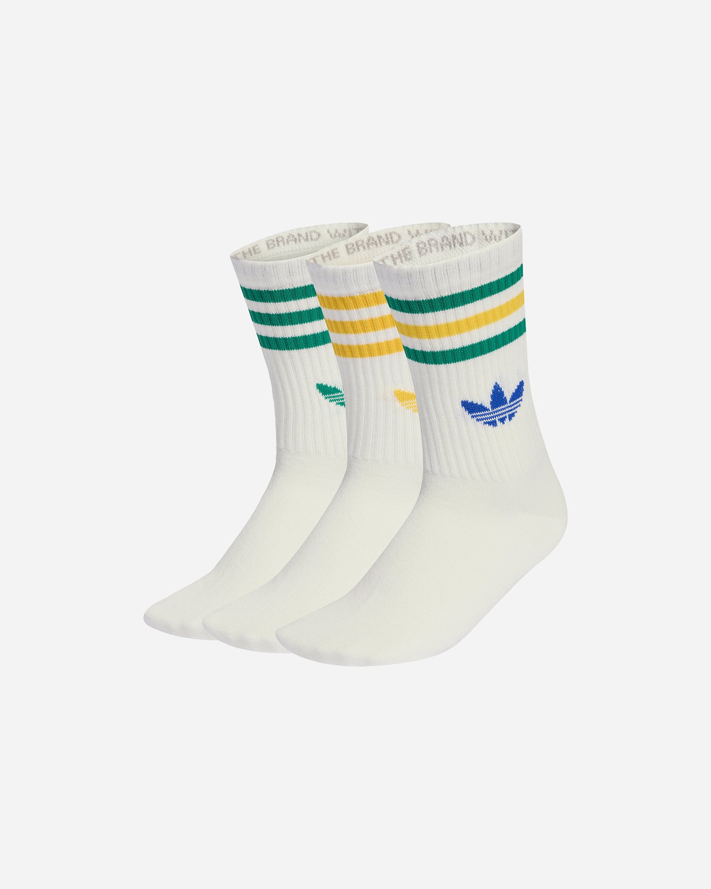 Calze ADIDAS CREW 3PACK MID W - Bianco - 0 | Cisalfa Sport
