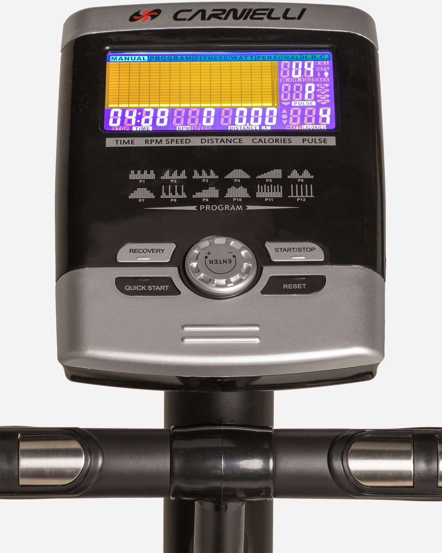 Ellittica CARNIELLI ELX-5 - Nero - 2 | Cisalfa Sport