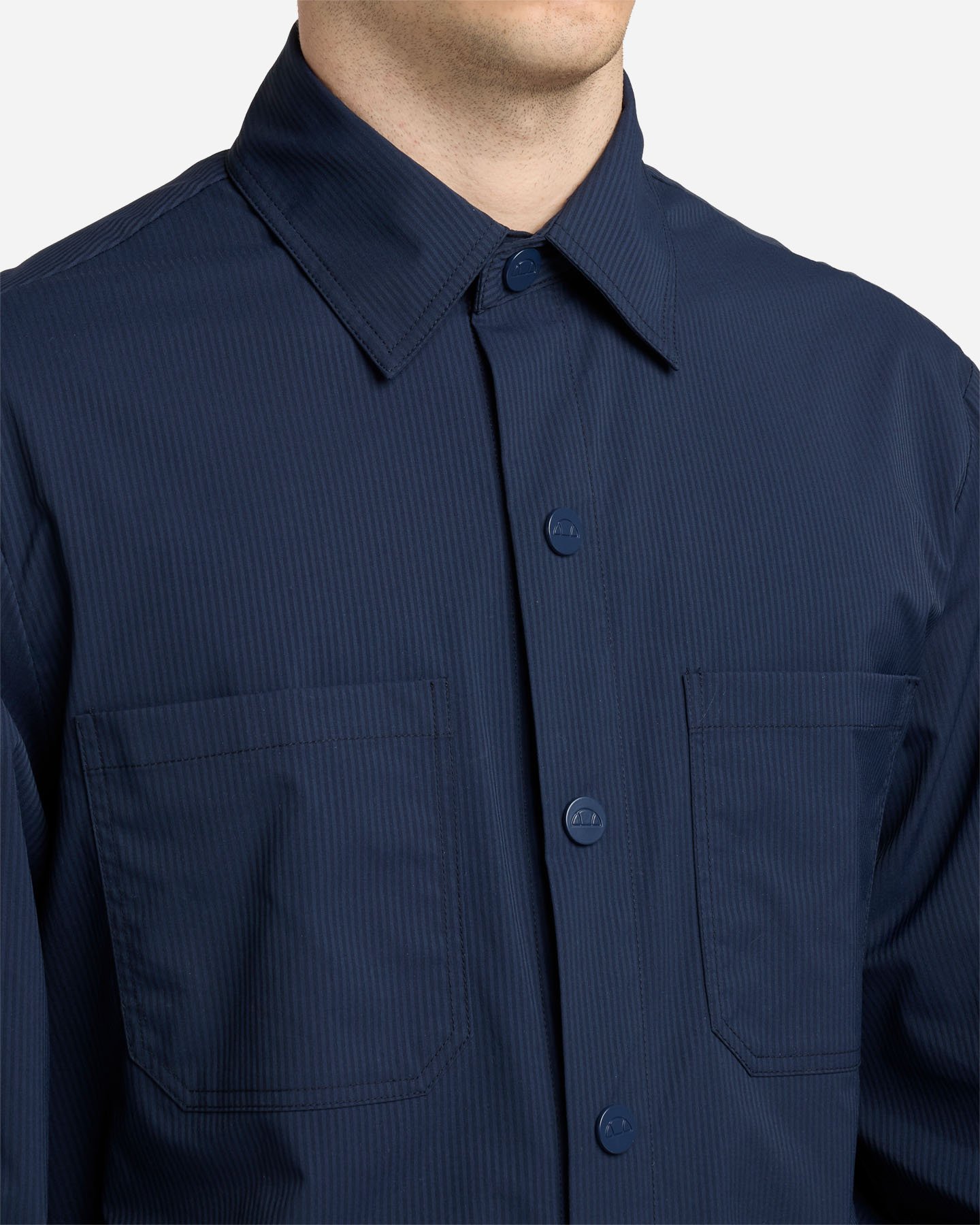 Camicia ELLESSE CLASSIC M - Blu - 5 | Cisalfa Sport