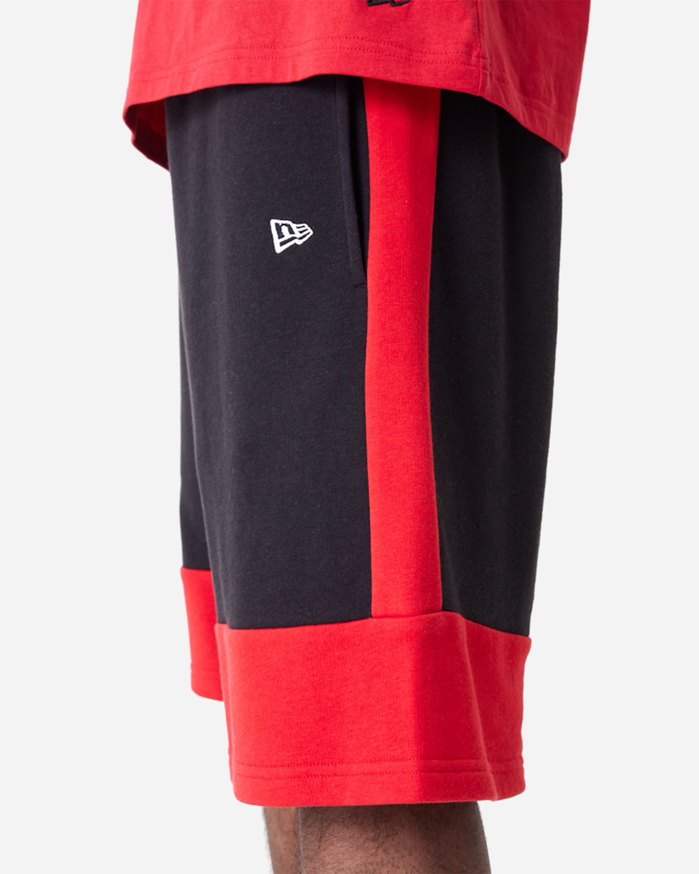 Pantaloncini NEW ERA COLOUR BLOCK CHICAGO BULLS M - Nero - 3 | Cisalfa Sport