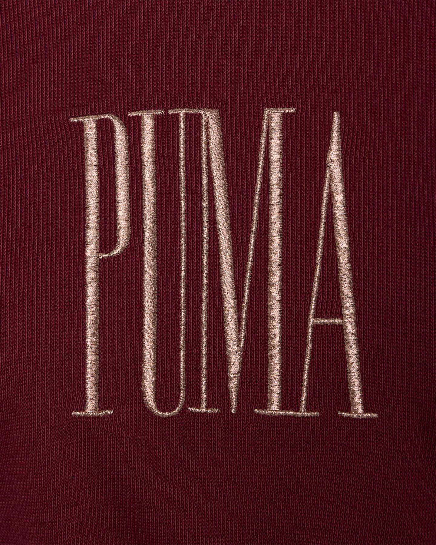 Felpa PUMA CROP W - Rosso - 2 | Cisalfa Sport