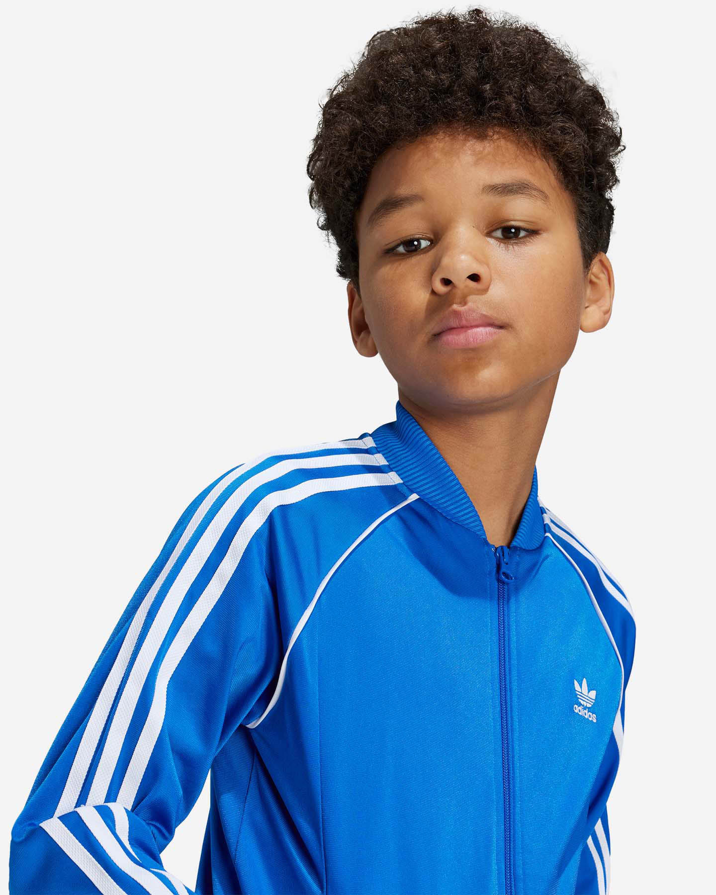 Felpa ADIDAS O BOY JR - Blu royal - 4 | Cisalfa Sport