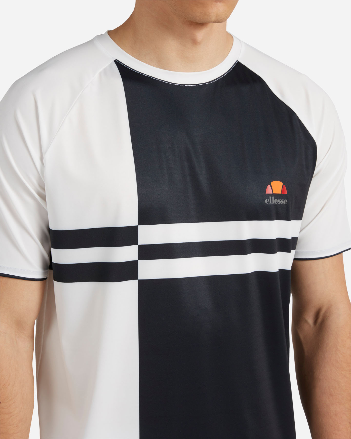 T-shirt tennis ELLESSE RIMINI M - Bianco - 4 | Cisalfa Sport