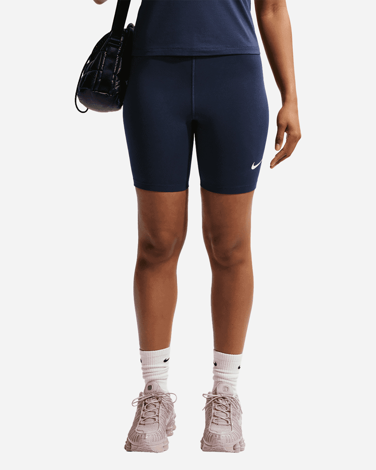 Pantaloncini NIKE SMALL LOGO 8IN W - Blu - 0 | Cisalfa Sport