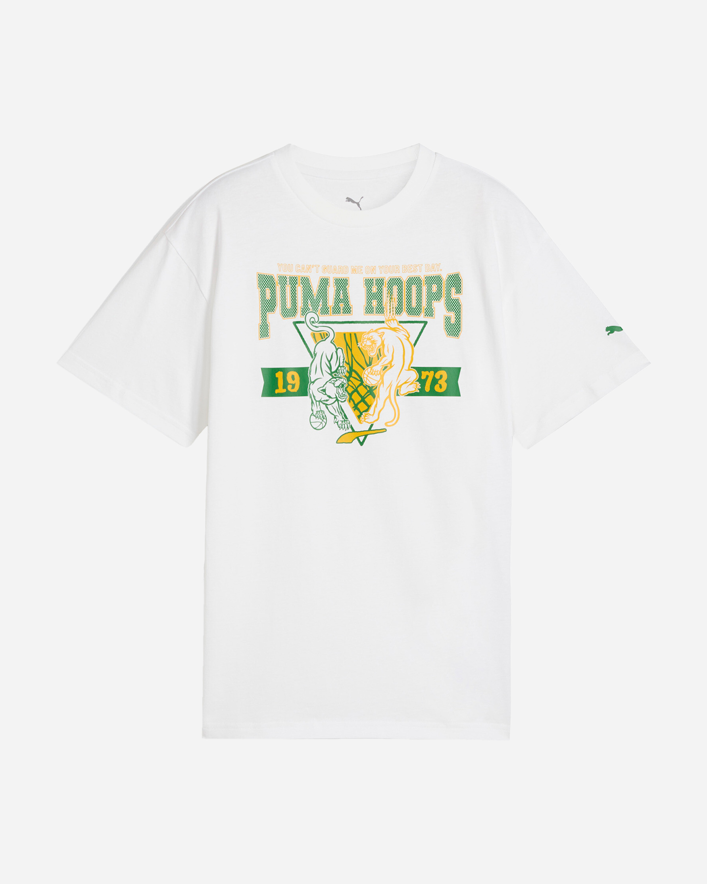 T-shirt PUMA HOOPS JR - Bianco - 0 | Cisalfa Sport