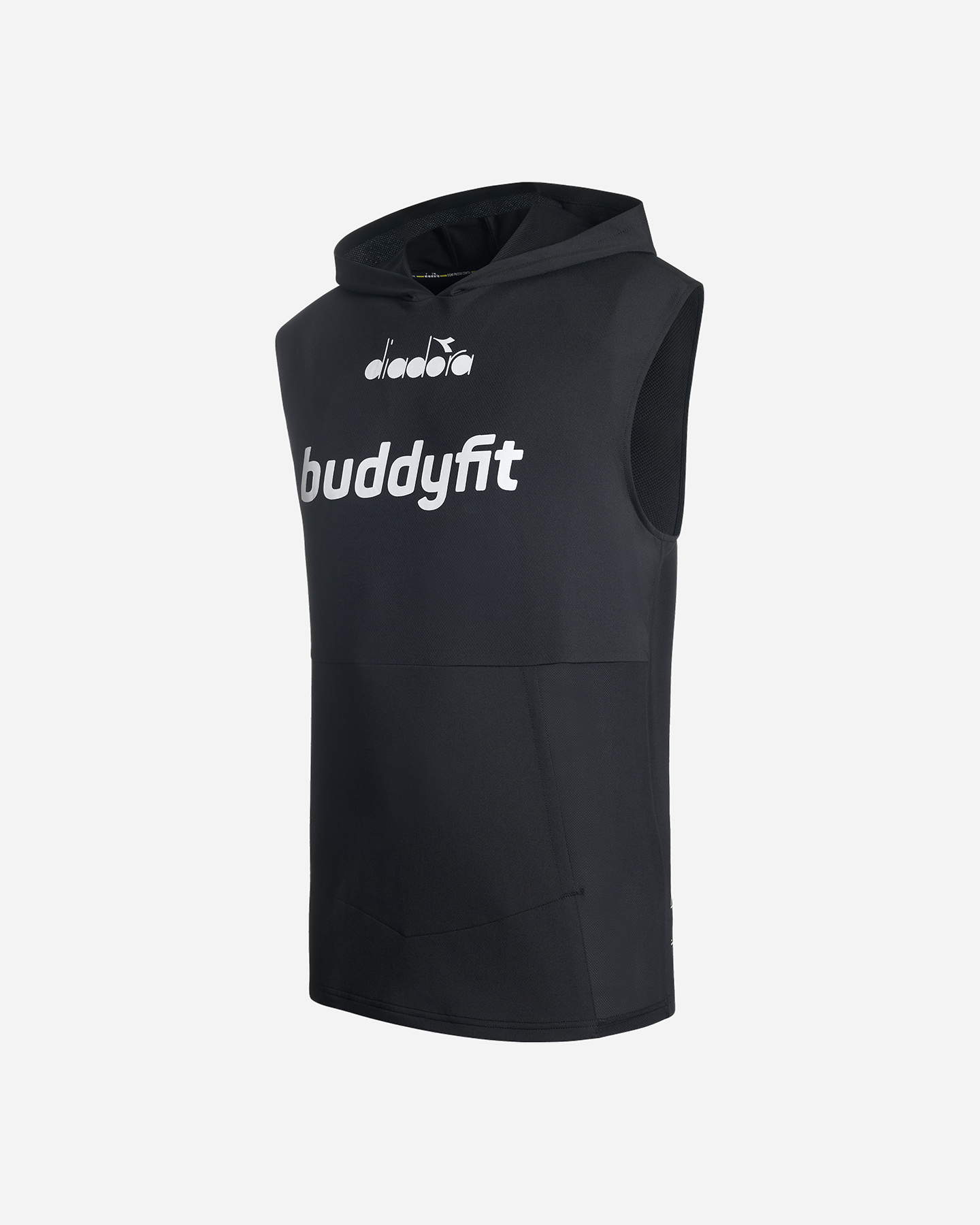 Canotta training DIADORA HOODIE BUDDYFIT M - Nero - 0 | Cisalfa Sport