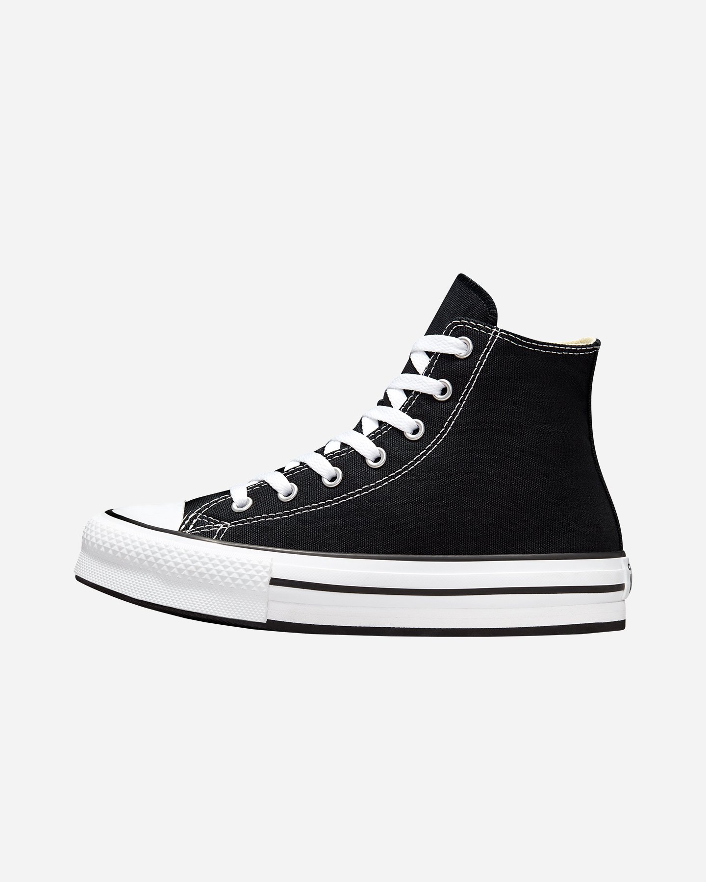 Scarpe sneakers CONVERSE CHUCK TAYLOR ALL STAR EVA LIFT PLAT GS JR - Nero - 5 | Cisalfa Sport