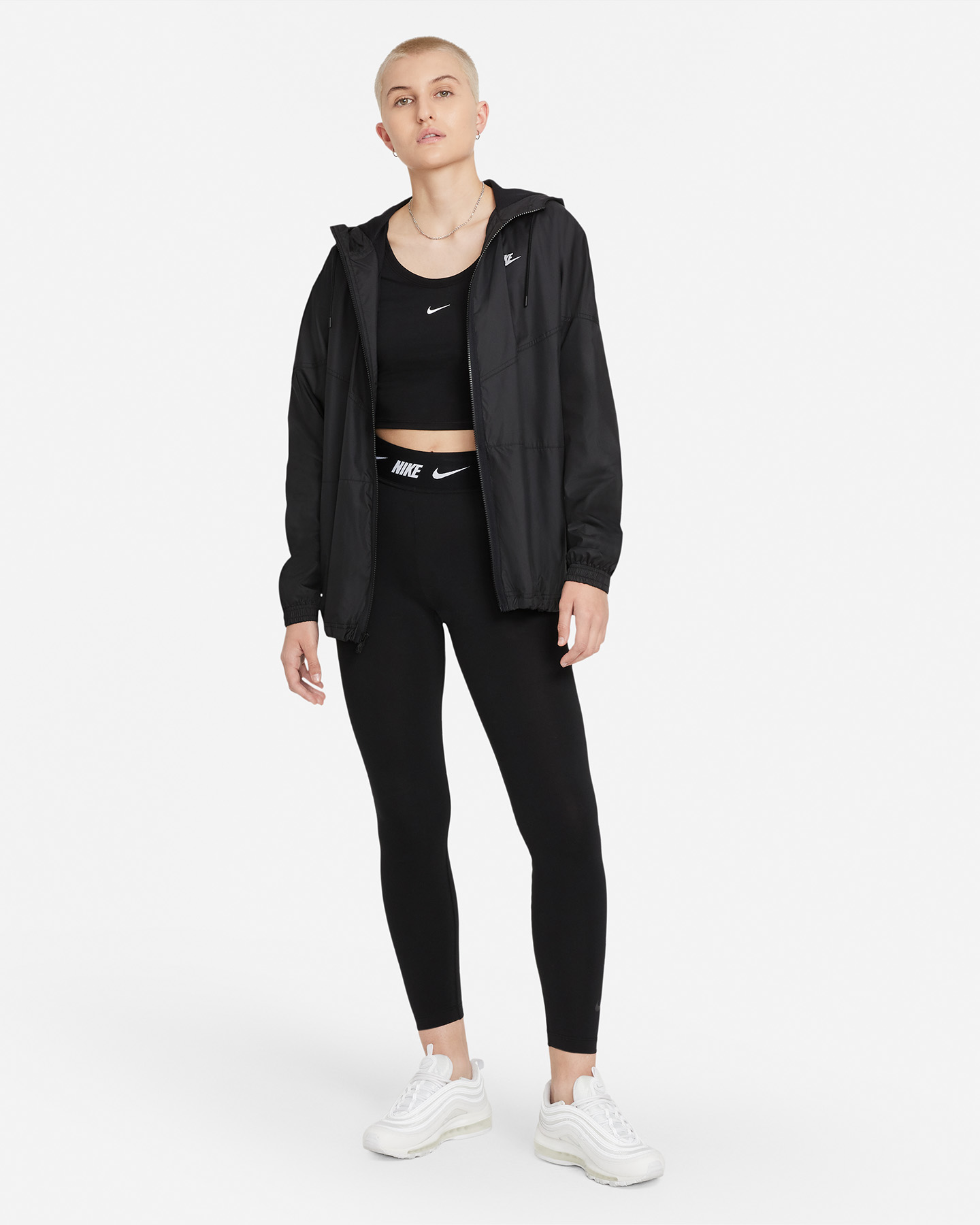 Leggings NIKE JSTRETCH CLUB W - Nero - 4 | Cisalfa Sport