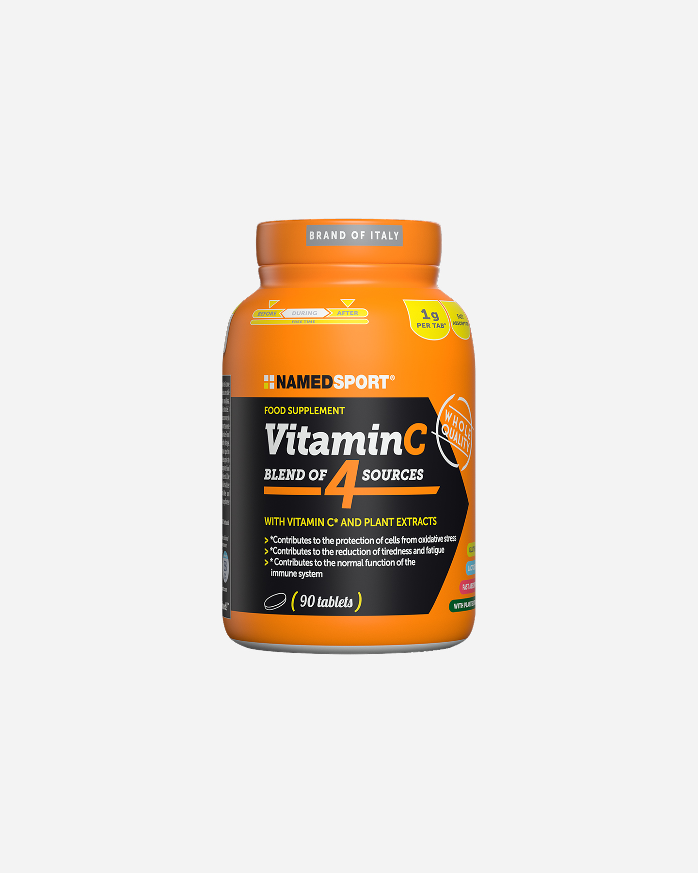 Energetico Named Sport Vitamin C4 Natural Blend 90 Cpr SP95 Cisalfa Sport