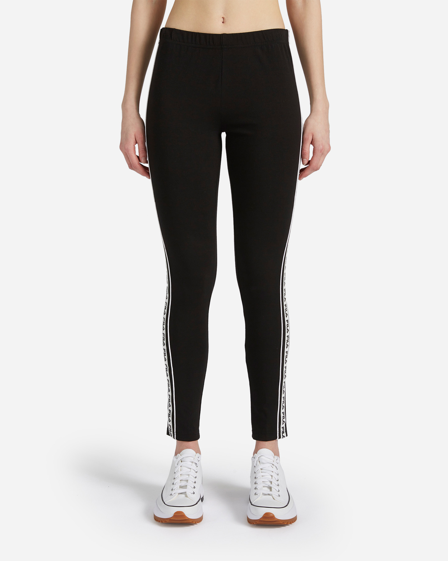 Leggings FILA GRAPHICS LOGO LINEA W - Nero - 0 | Cisalfa Sport