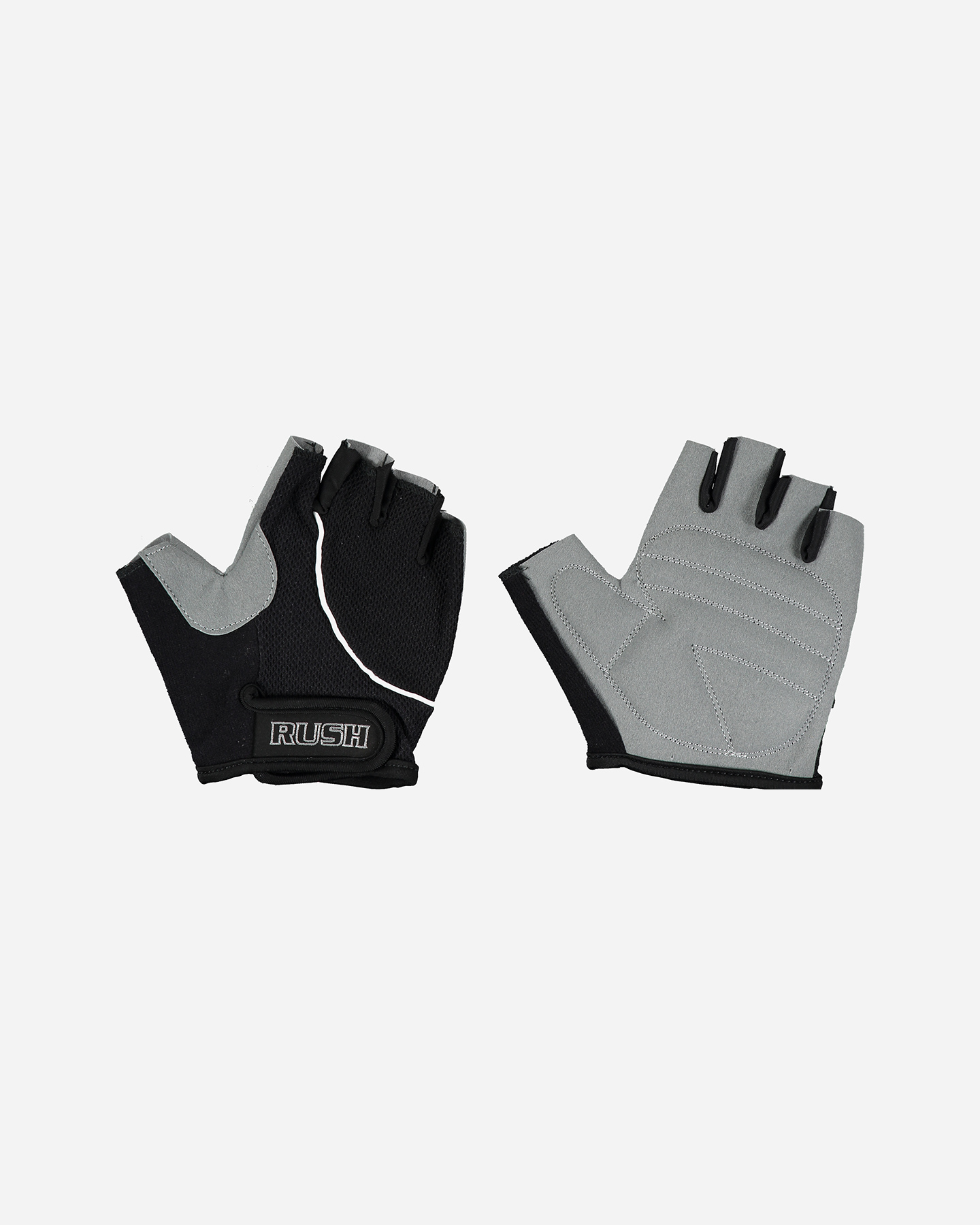 Guanti ciclismo RUSH BASIC - Nero - 0 | Cisalfa Sport