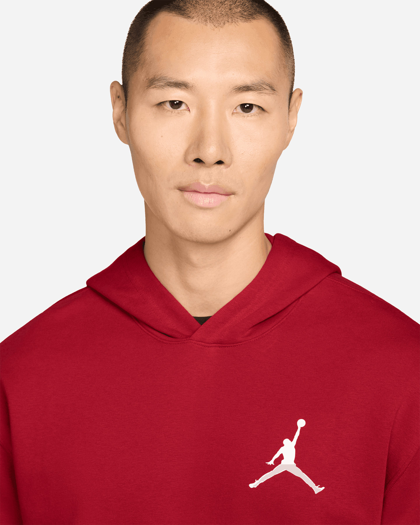 Felpa NIKE SMALL LOGO M - Rosso - 2 | Cisalfa Sport