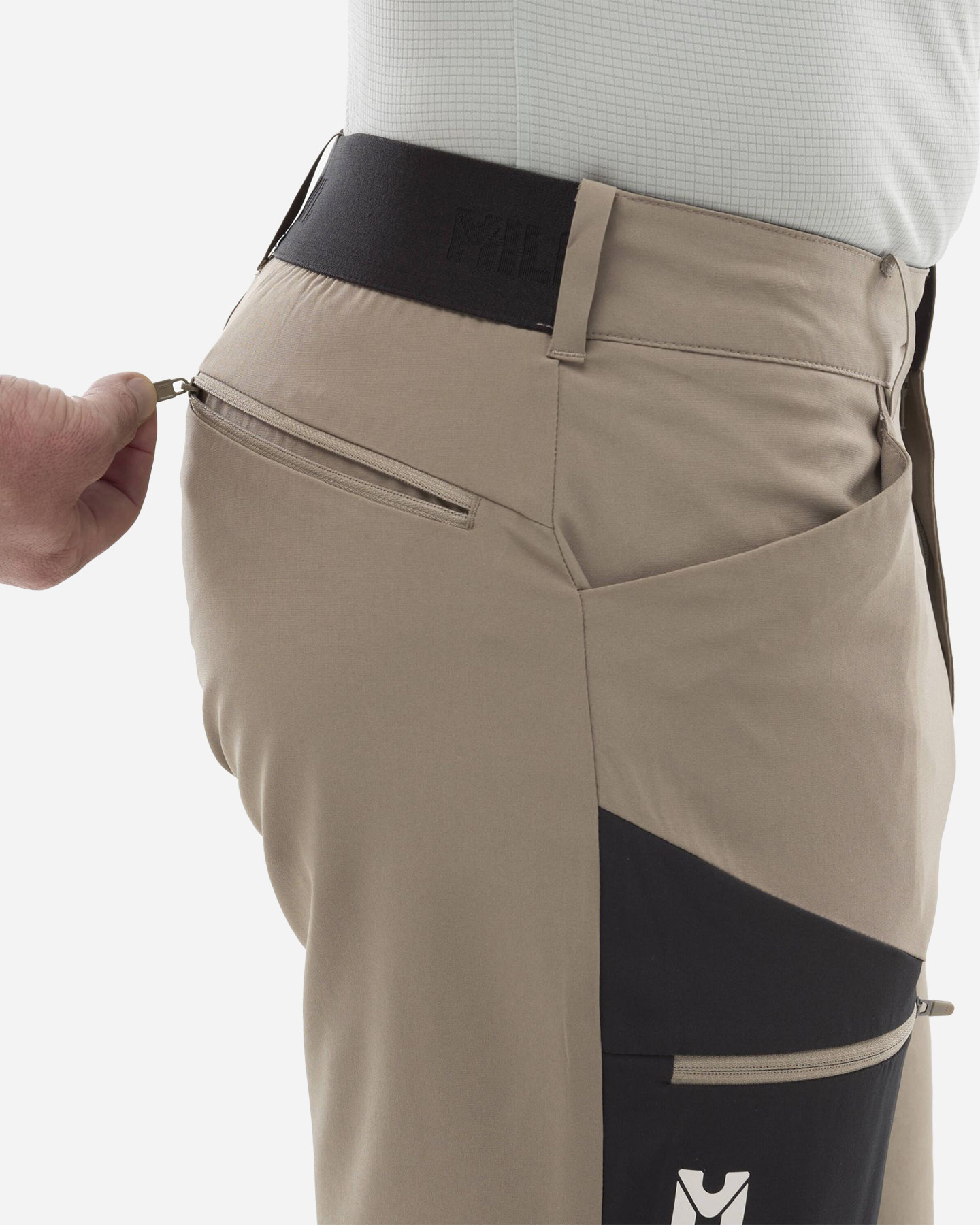 Pantaloncini MILLET WANAKA III M - Beige - 4 | Cisalfa Sport