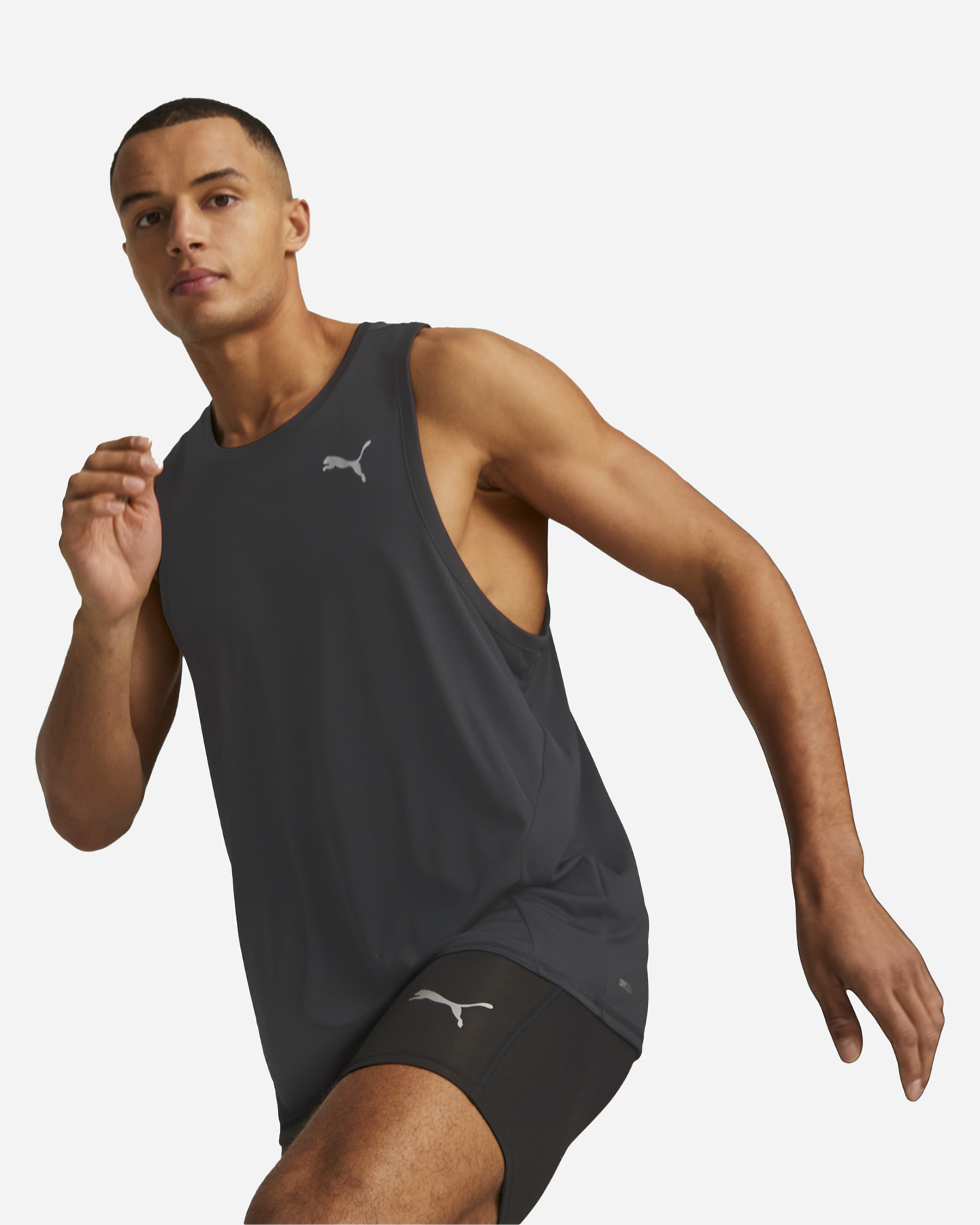 Canotta running PUMA RUN FAVORITE M - Nero - 2 | Cisalfa Sport