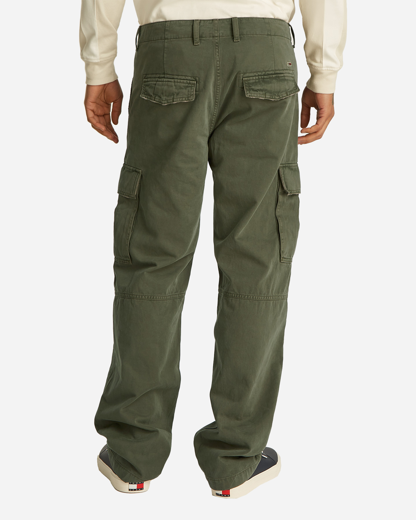 Pantalone TOMMY HILFIGER JAIMIE CARGO M - Verde - 3 | Cisalfa Sport