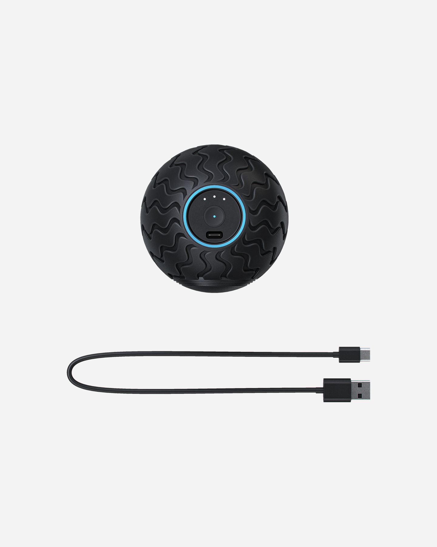 Elettrostimolatore THERAGUN PALLA MASSAGGIO WAVE SOLO  - Nero - 3 | Cisalfa Sport