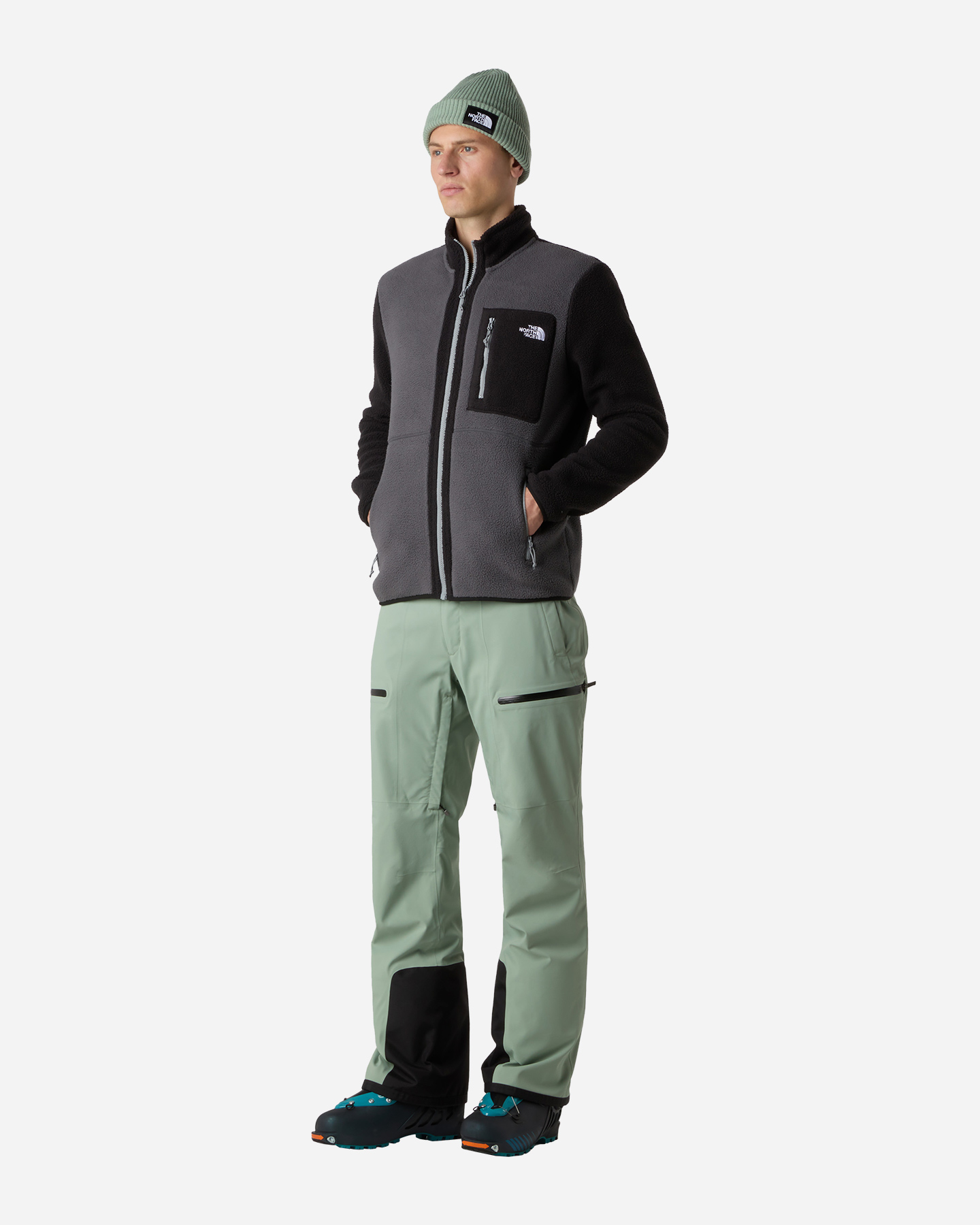 Felpa THE NORTH FACE YUMIORI M - Antracite - 5 | Cisalfa Sport