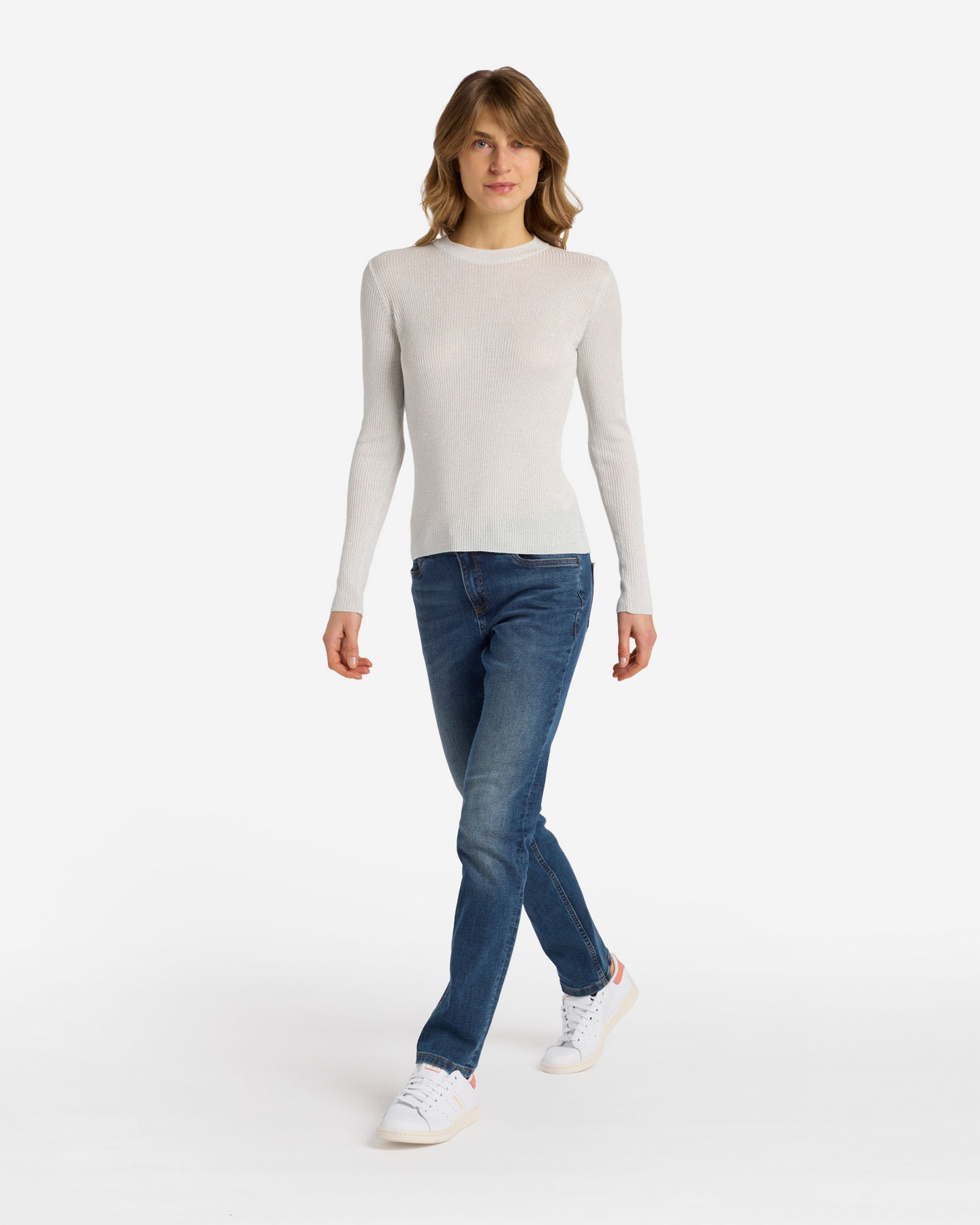 Maglione DACK'S LUREX NECK W - Argento - 4 | Cisalfa Sport