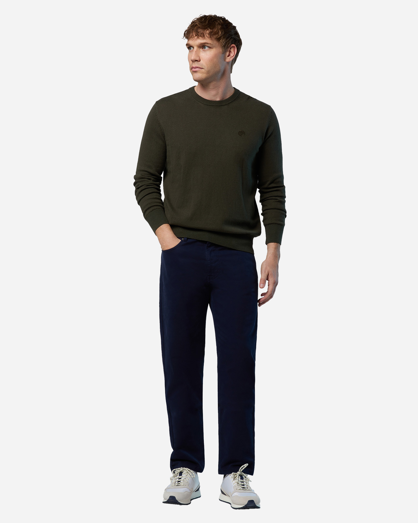 Maglione NORTH SAILS COTTON WOOL M - Verde - 4 | Cisalfa Sport