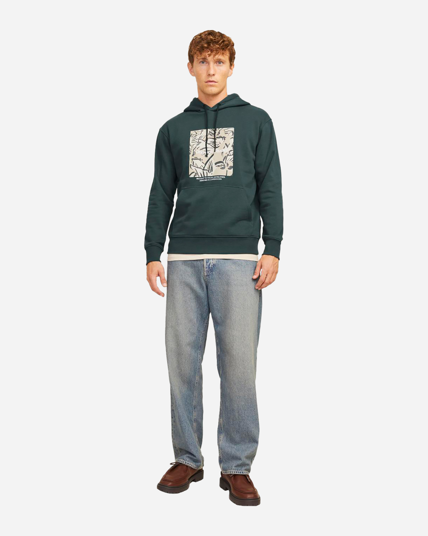 Felpa JACK & JONES ORVESTERBRO M - Verde - 2 | Cisalfa Sport