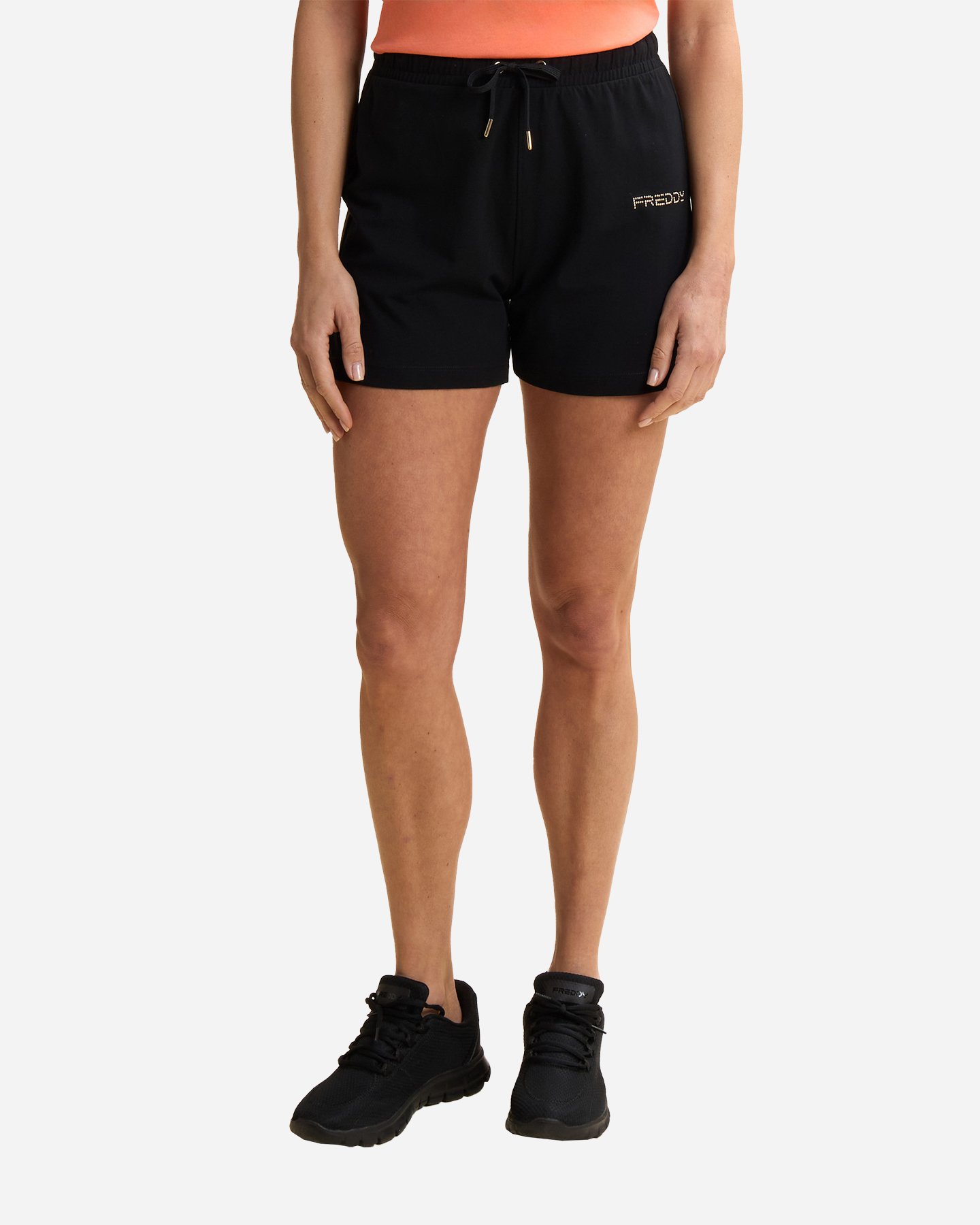 Pantaloncini FREDDY SMALL LOGO W - Nero - 2 | Cisalfa Sport
